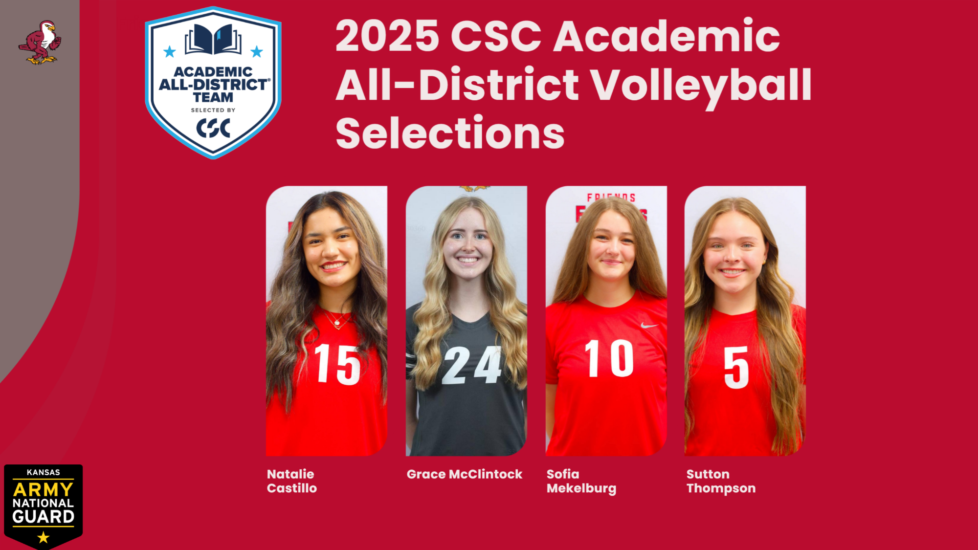 Volleyball CSC Academic All-District Graphic Web