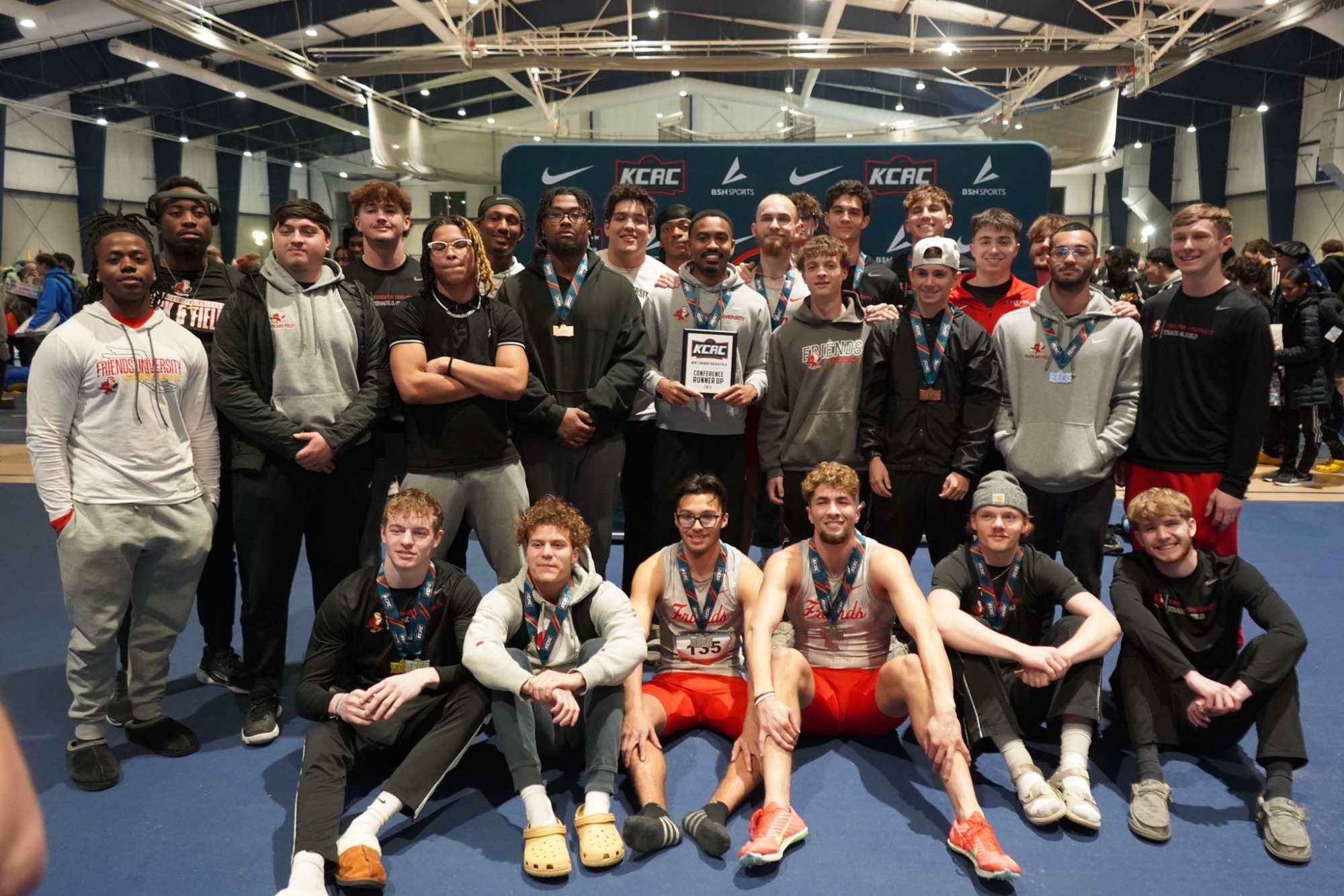 Men's Indoor Track & Field KCAC Championship Runner-Up Pic