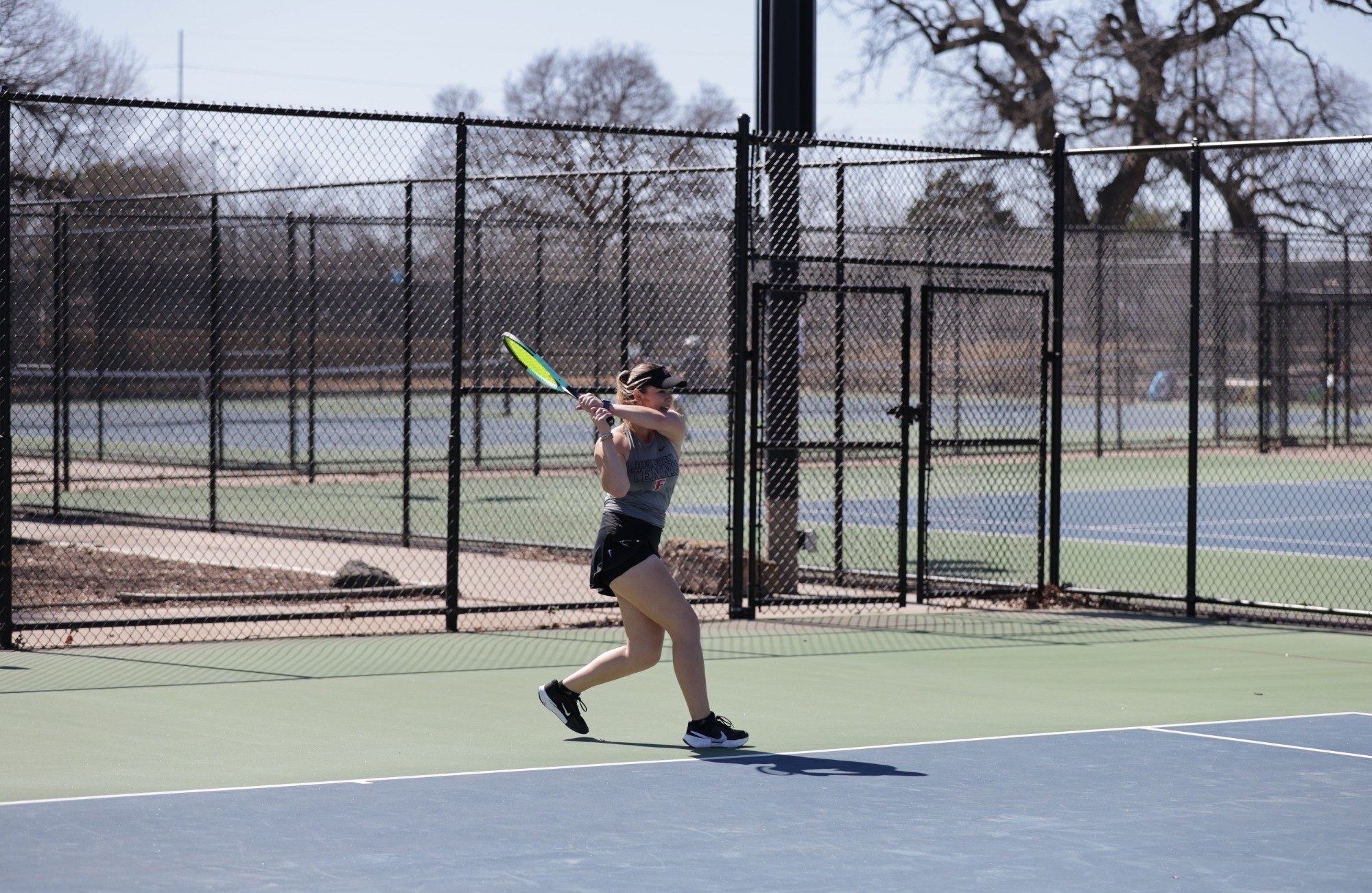 Womens Tennis action