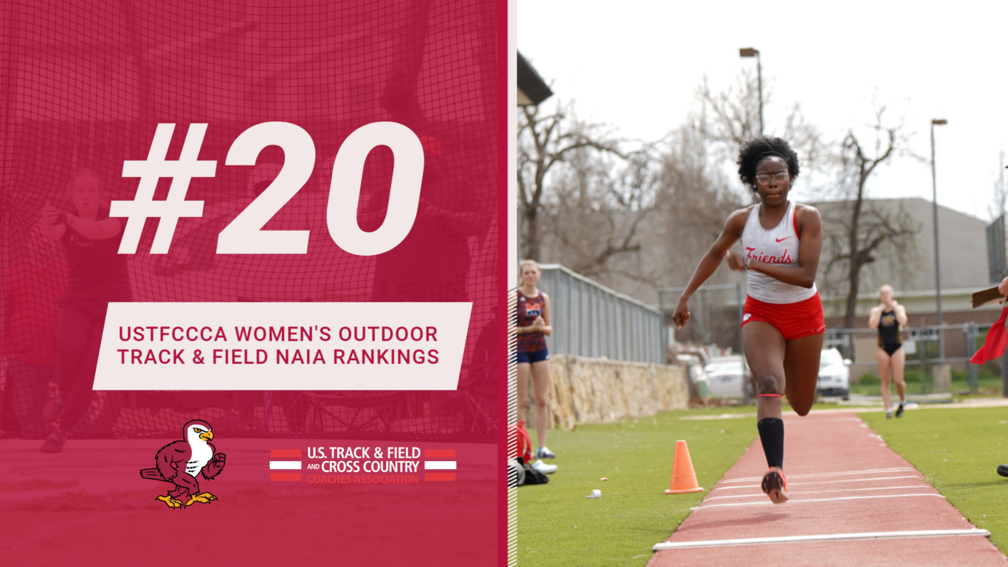 Women's Track & Field USTFCCCA Rankings Graphic Web