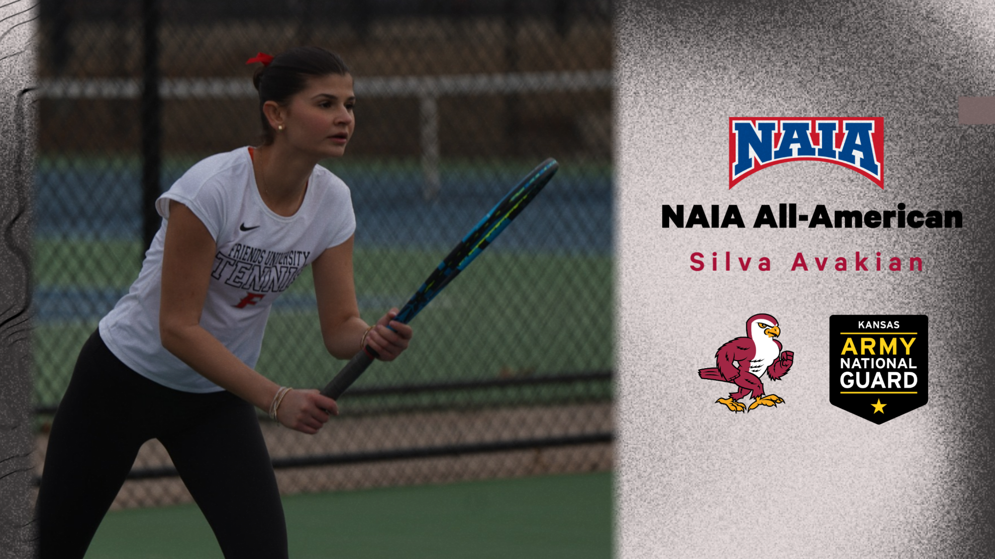 Silva Avakian NAIA All-American graphic web