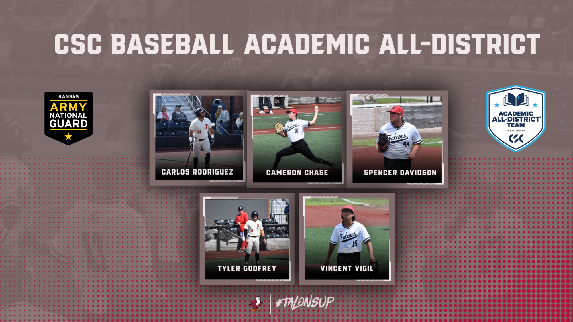Baseball CSC Academic All-District Graphic Web