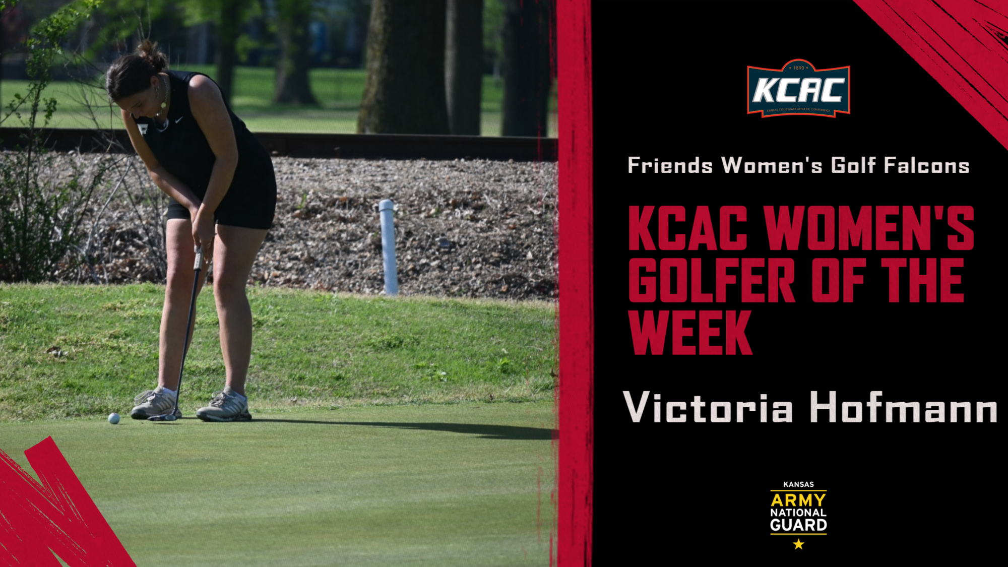 Victoria Hofmann KCAC W Golfer POW Graphic Web