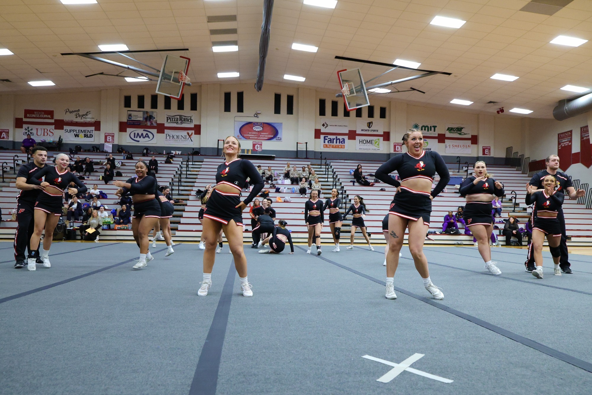 Competitive Cheer Action Web - Falcon Invite