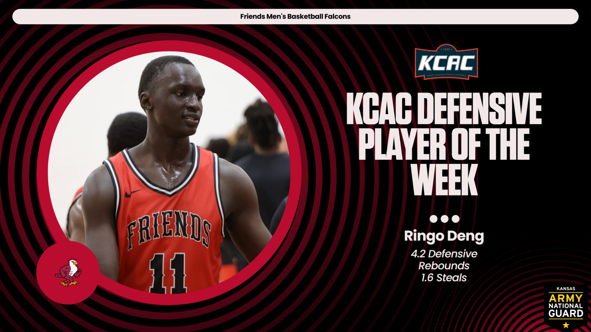 Ringo Deng KCAC Defensive POW Graphic Web