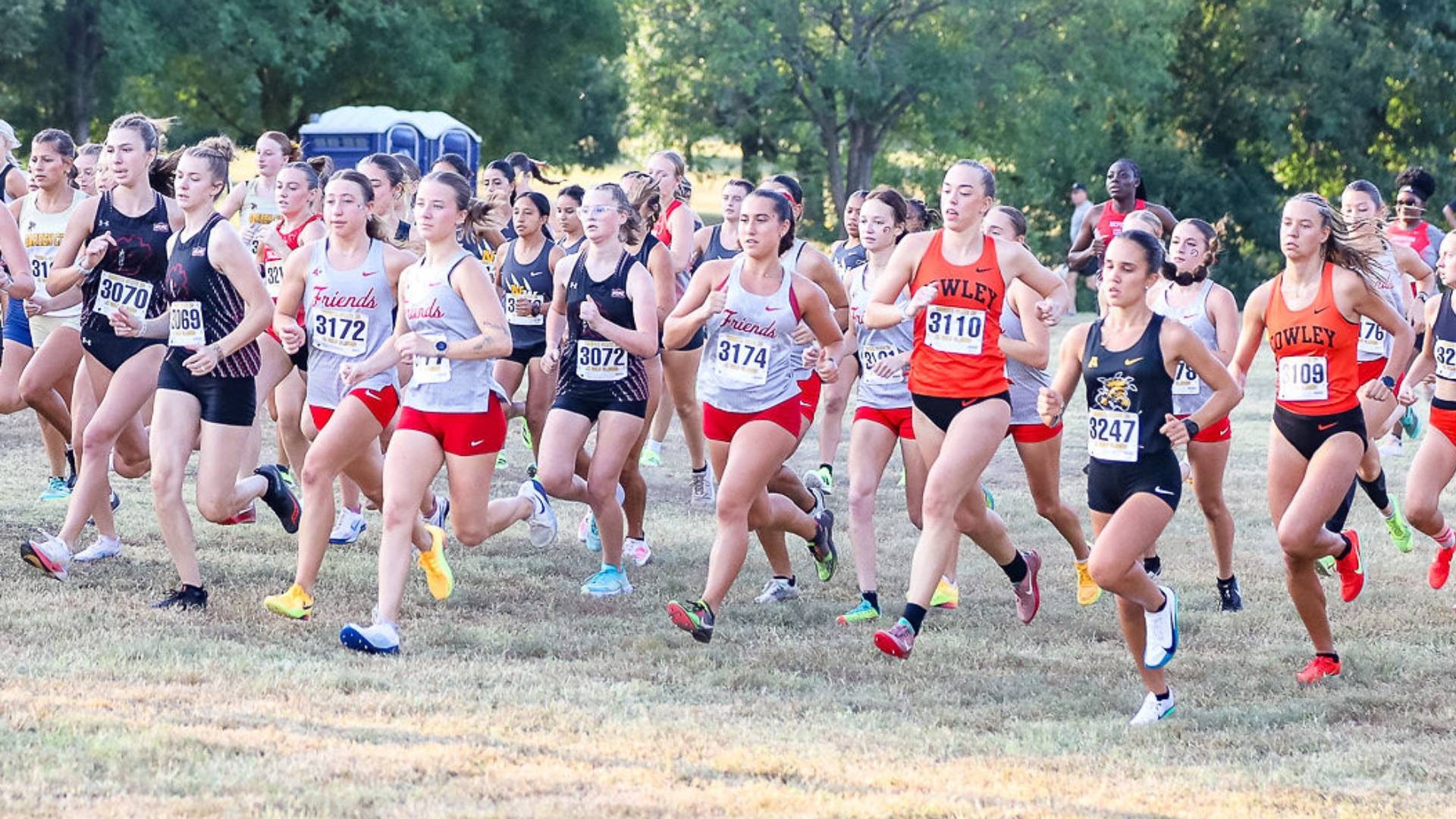 Women's Cross Country action web