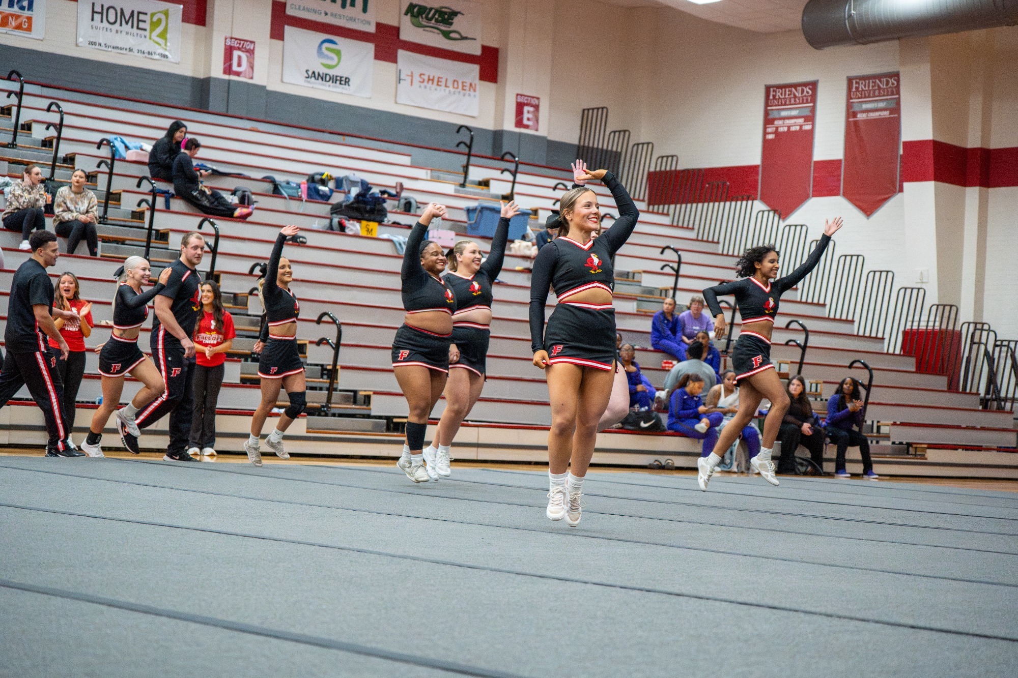 Competitive Cheer action web