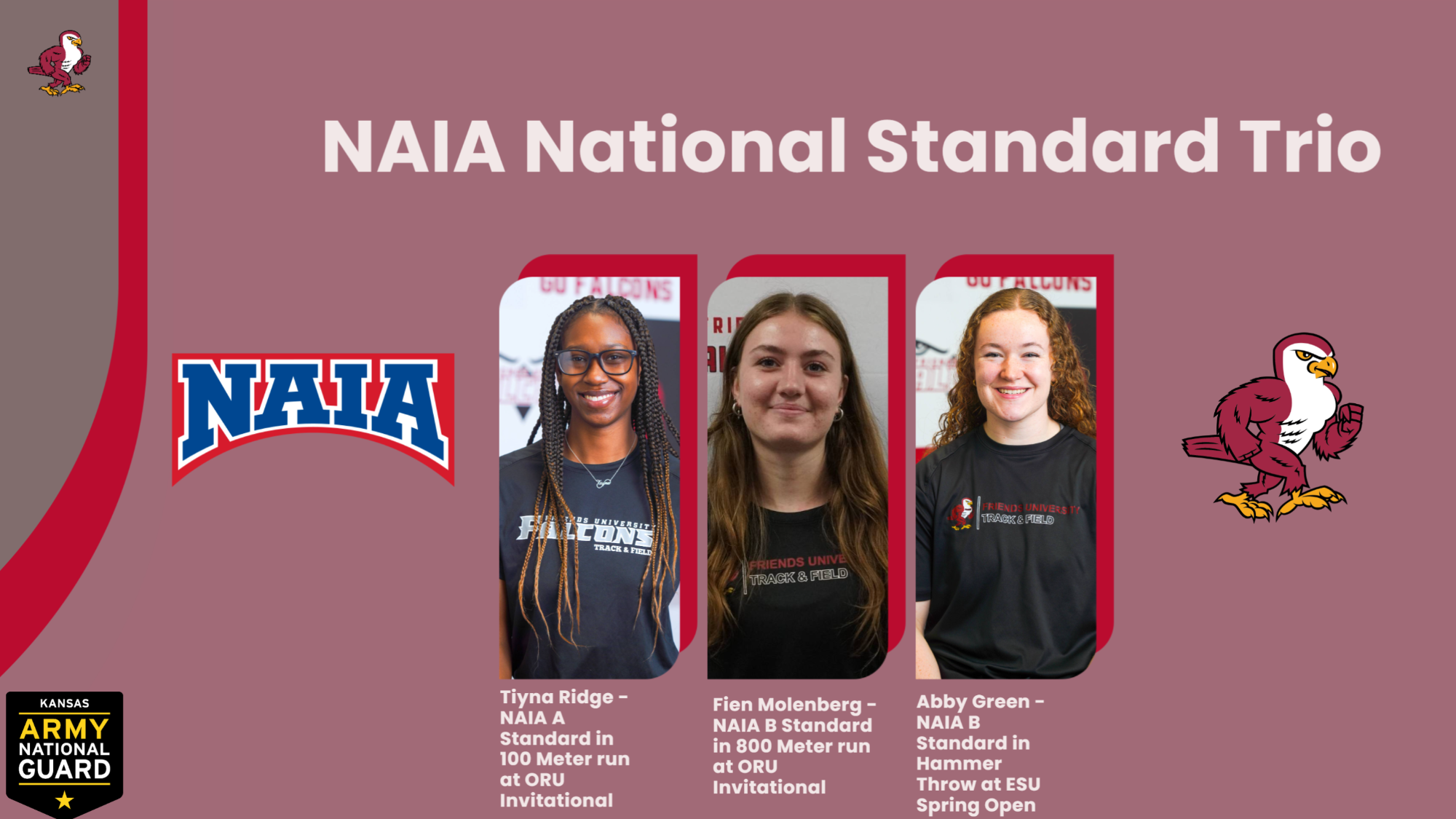 Outdoor Track & Field NAIA Standard Graphic Web