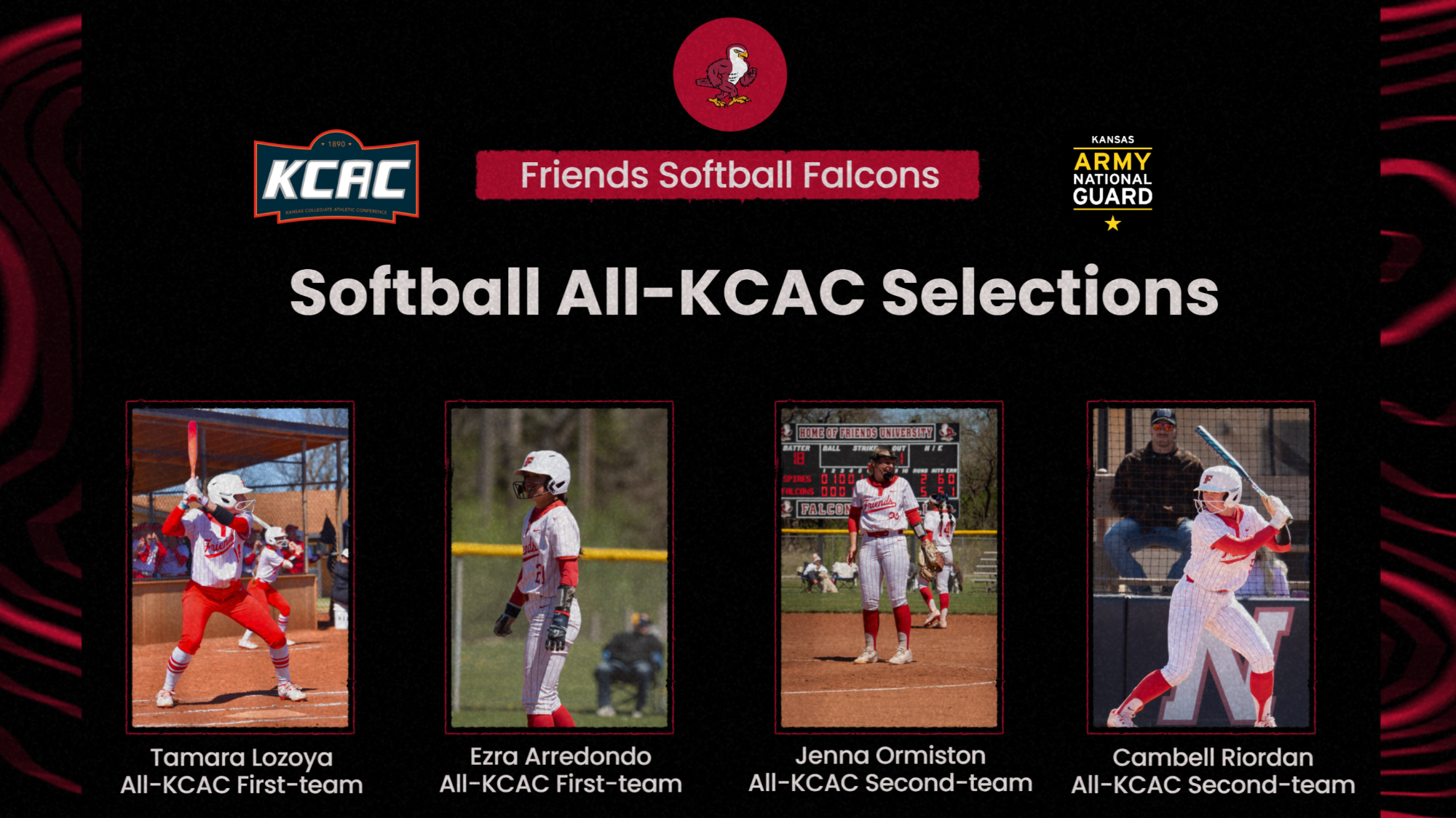 Softball All-KCAC Release Graphic Web