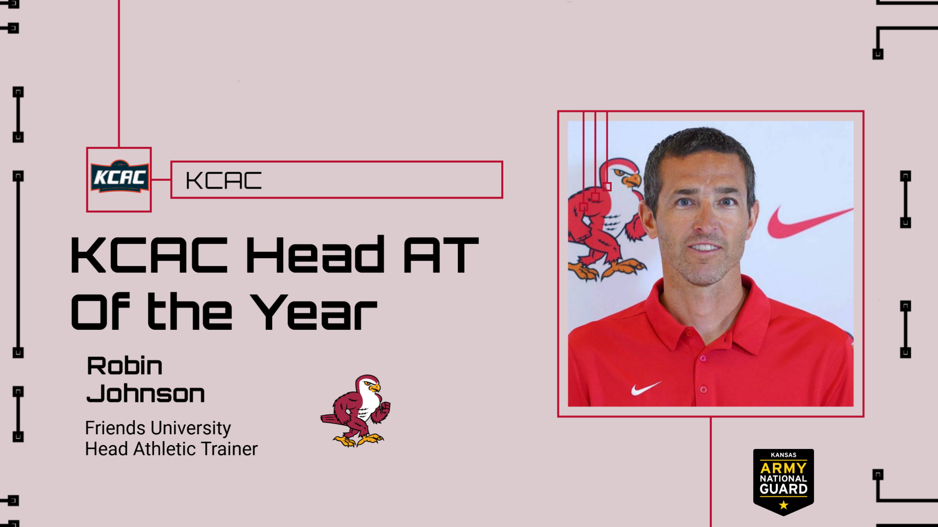 Robin Johnson KCAC AT of the Year Graphic Web