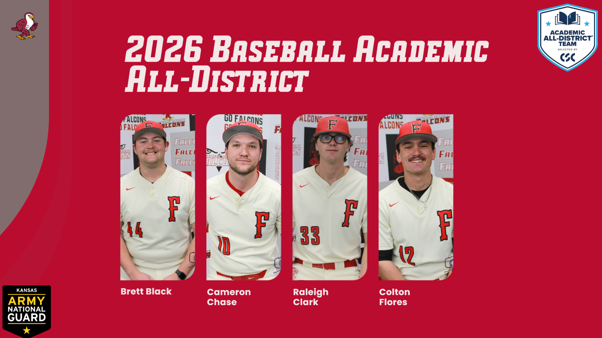 Baseball CSC Academic All-District Graphic Web
