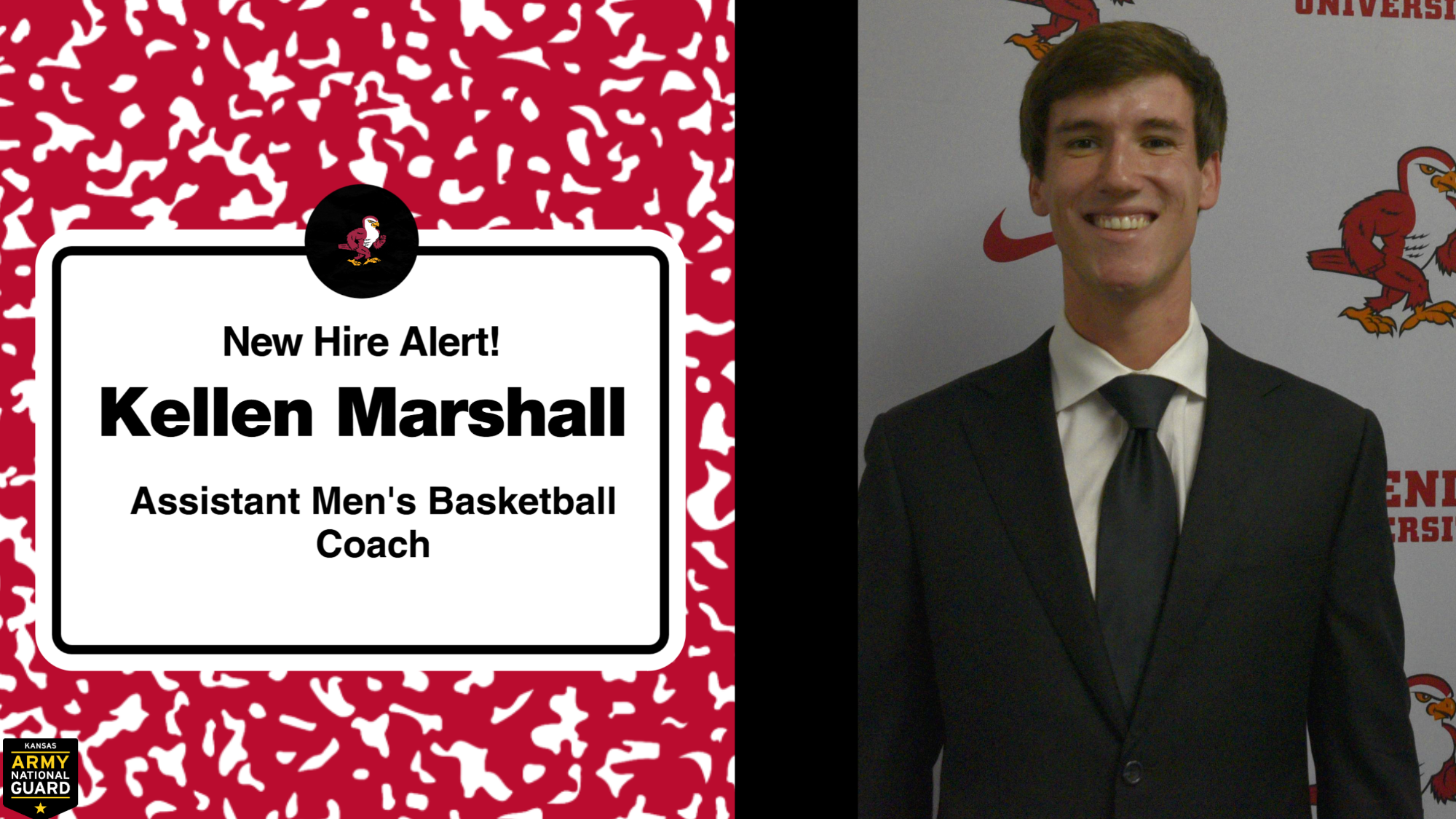 Kellen Marshall New MBB Assistant Coach Graphic Web