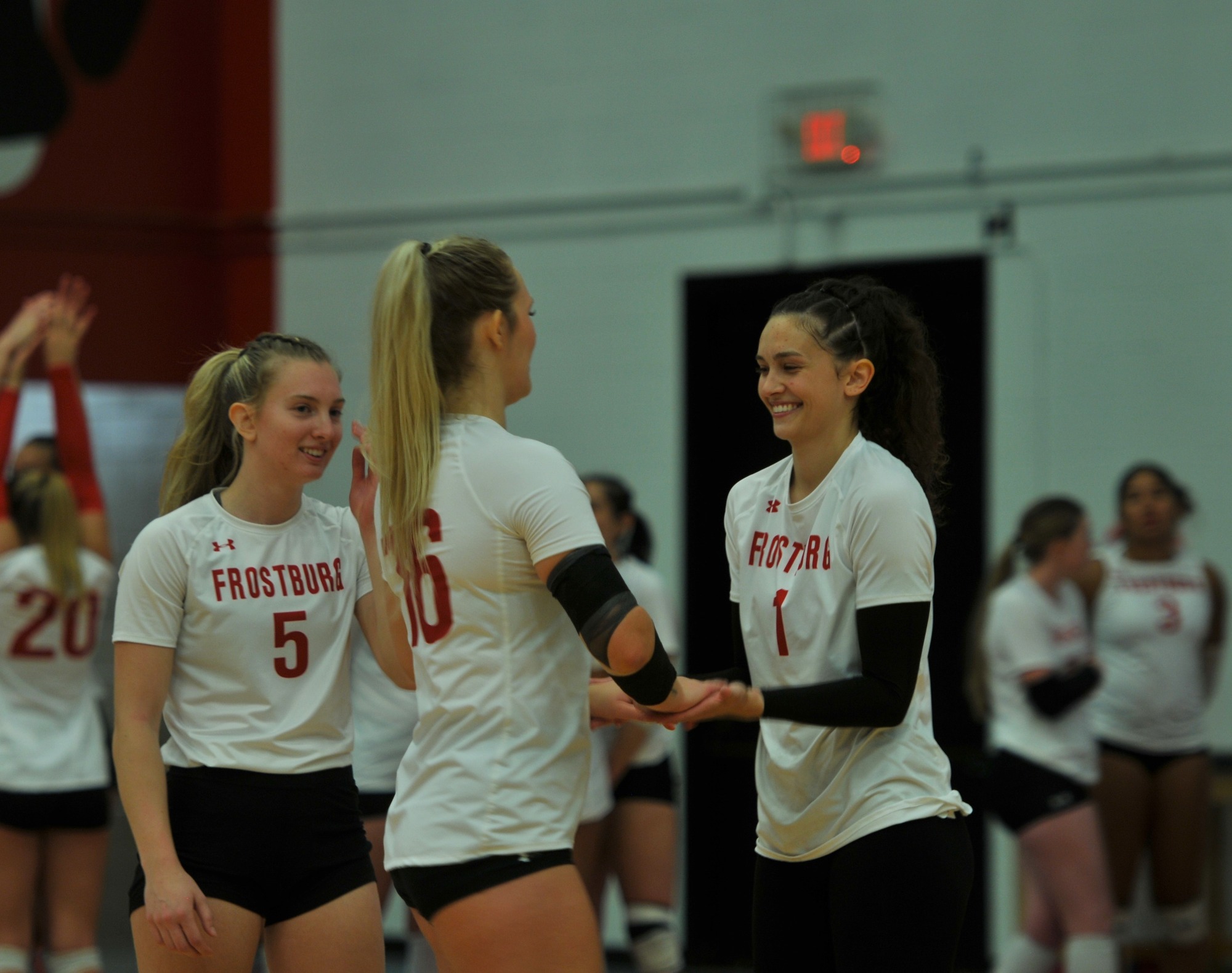 Braun, ThomsonMoran Help Volleyball to FiveSet Win Over Falcons
