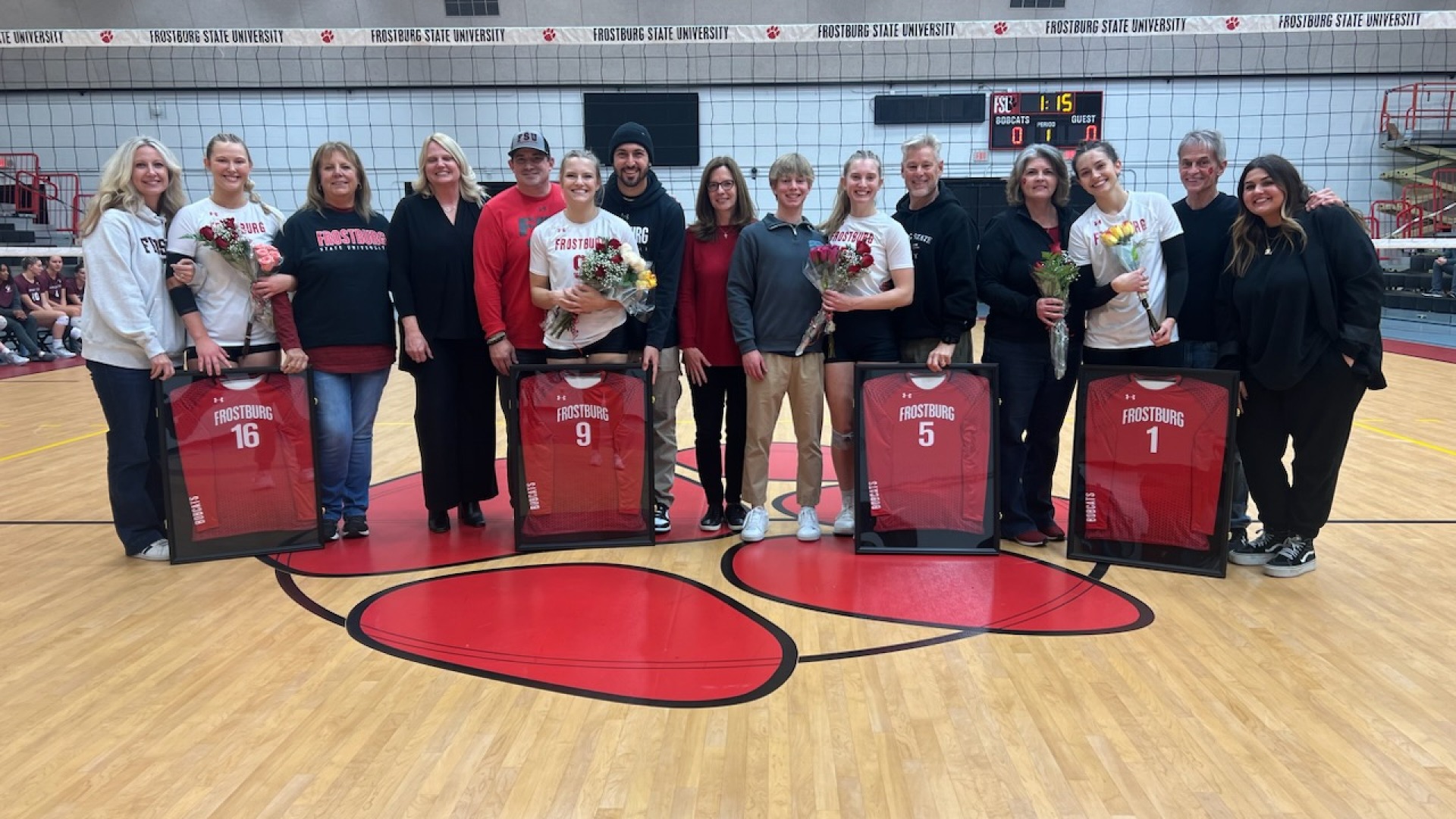 Senior Day Comeback Falls Short in Volleyball Home Finale Frostburg