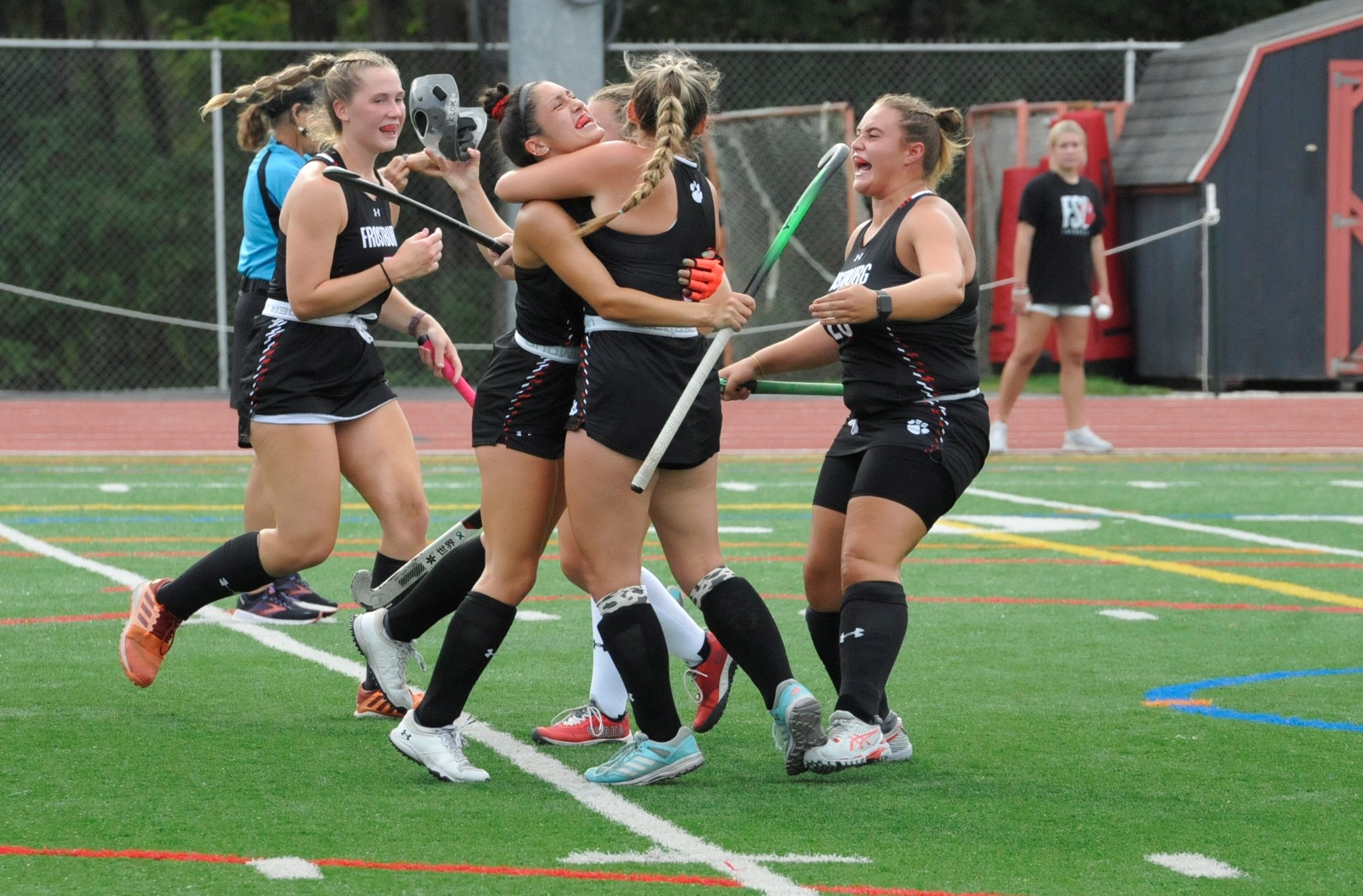 Field Hockey Tops Slippery Rock at Home in Double Overtime Thriller