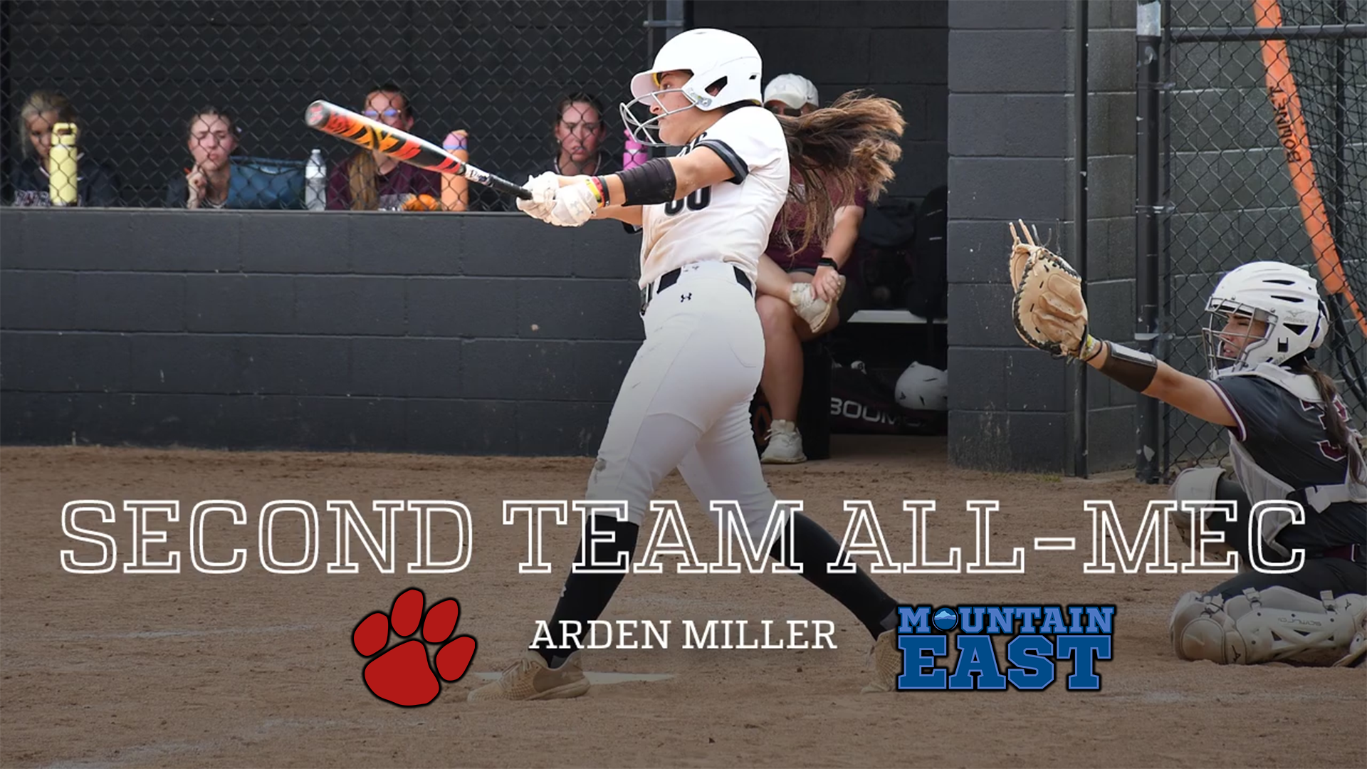 Softball Miller Second Team All-MEC 25