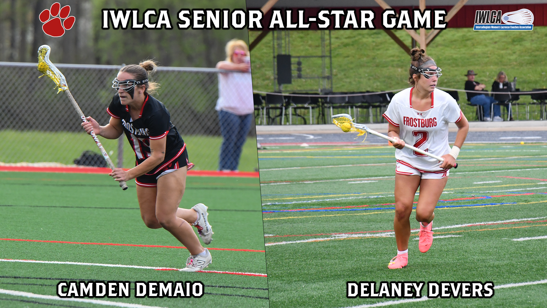 WLAX Senior Game DeMaio and Devers