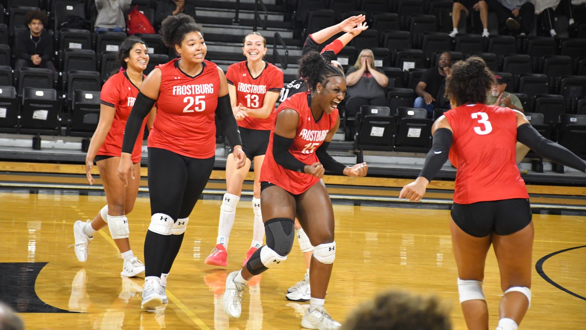 VB Team Celebration v WLU 26
