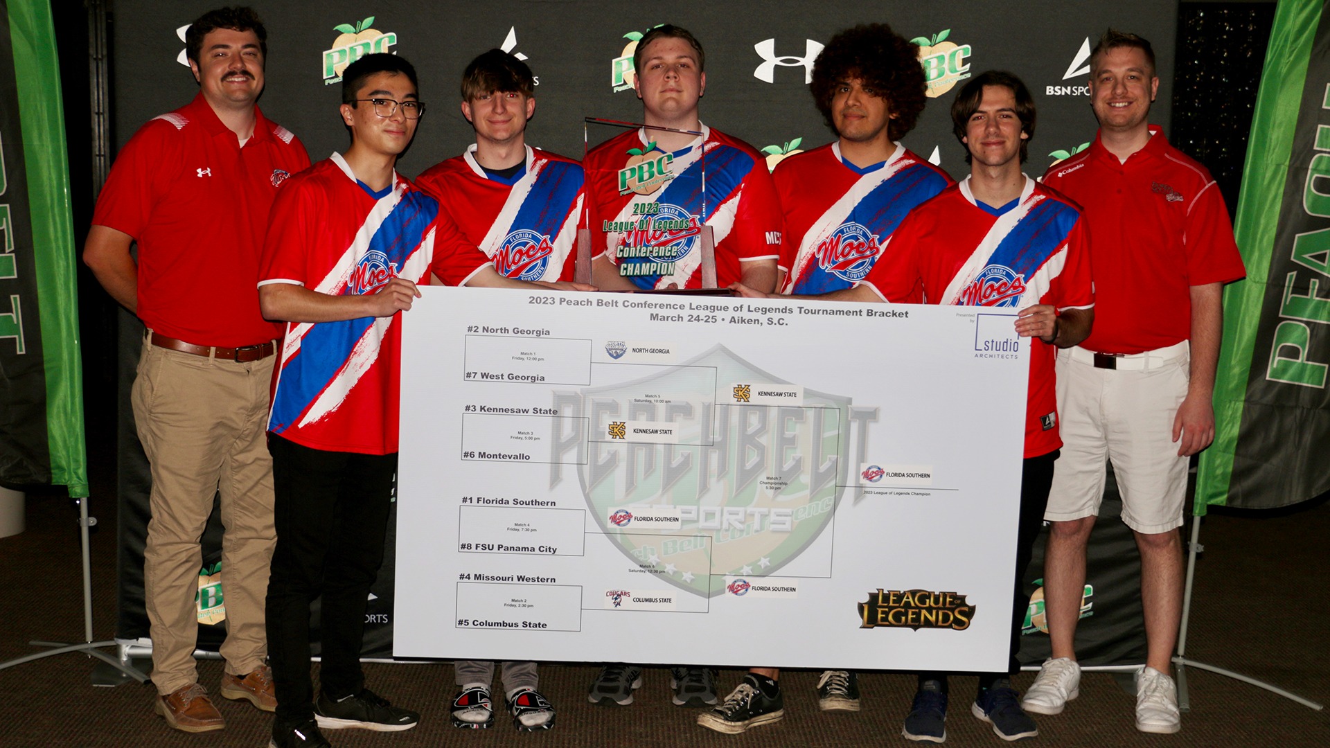 ESPORTS Peach Belt Champions League of Legends