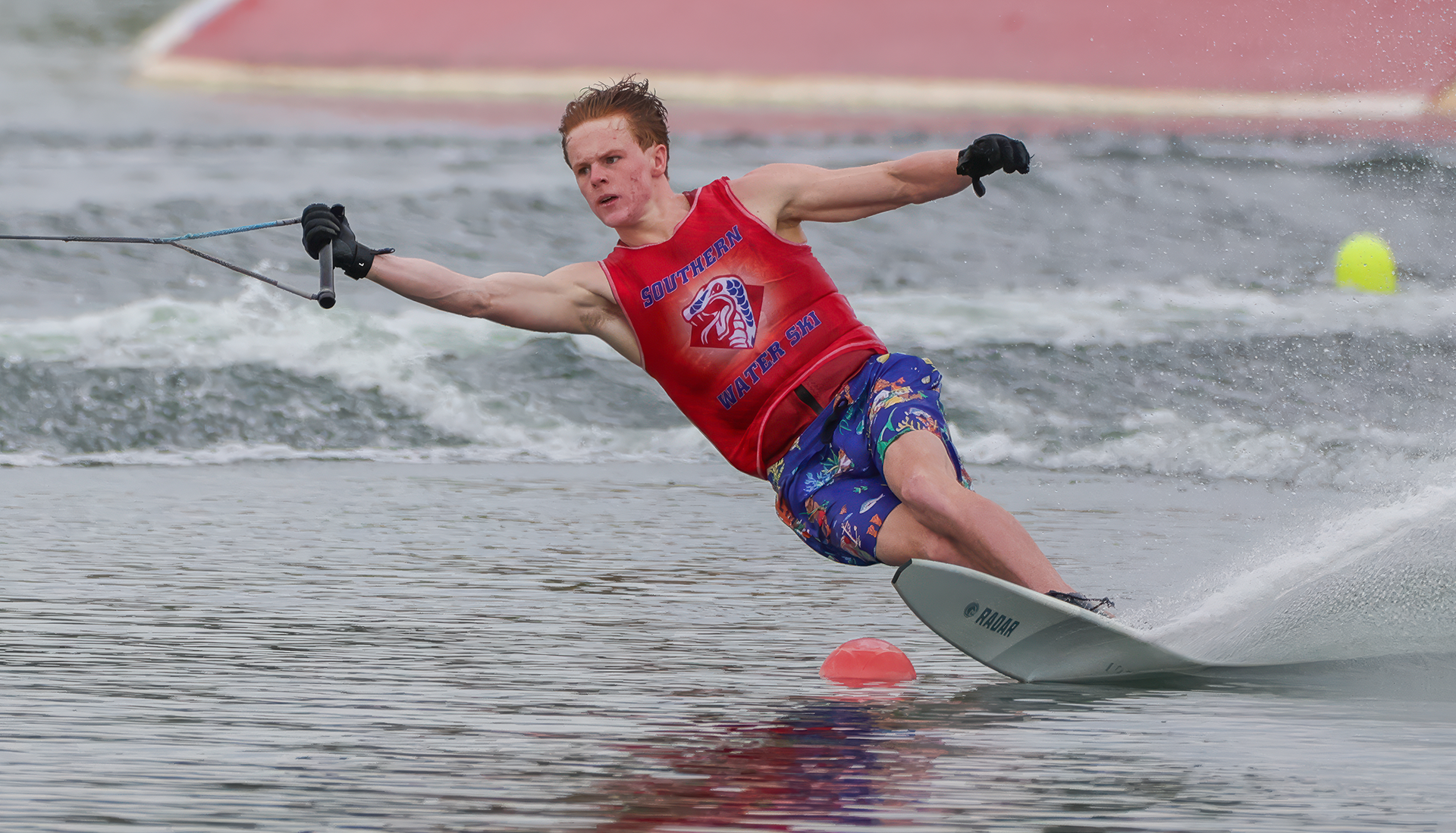 John Horwood waterski