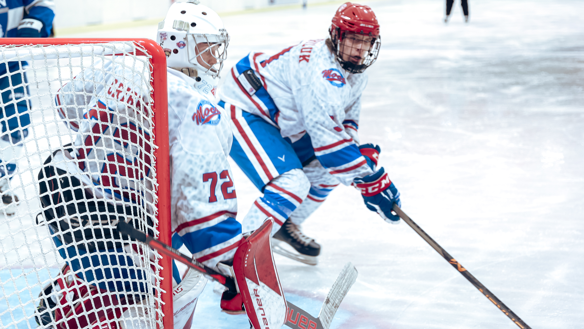 Jason Cribbs in goal photo
