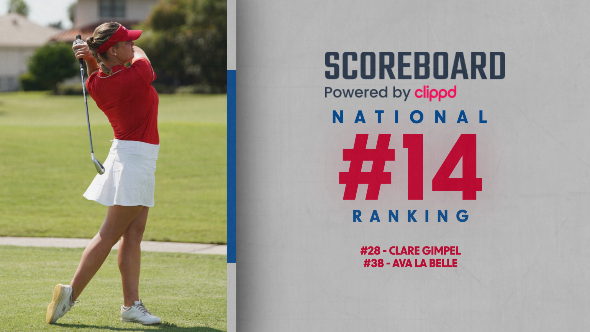 Women's Golf Clippd Ranking 10.16