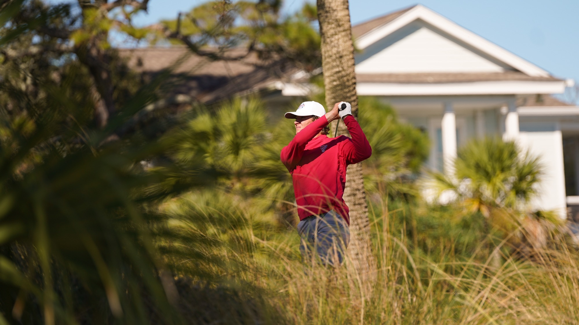 Jack VanderSchuur tee shot
