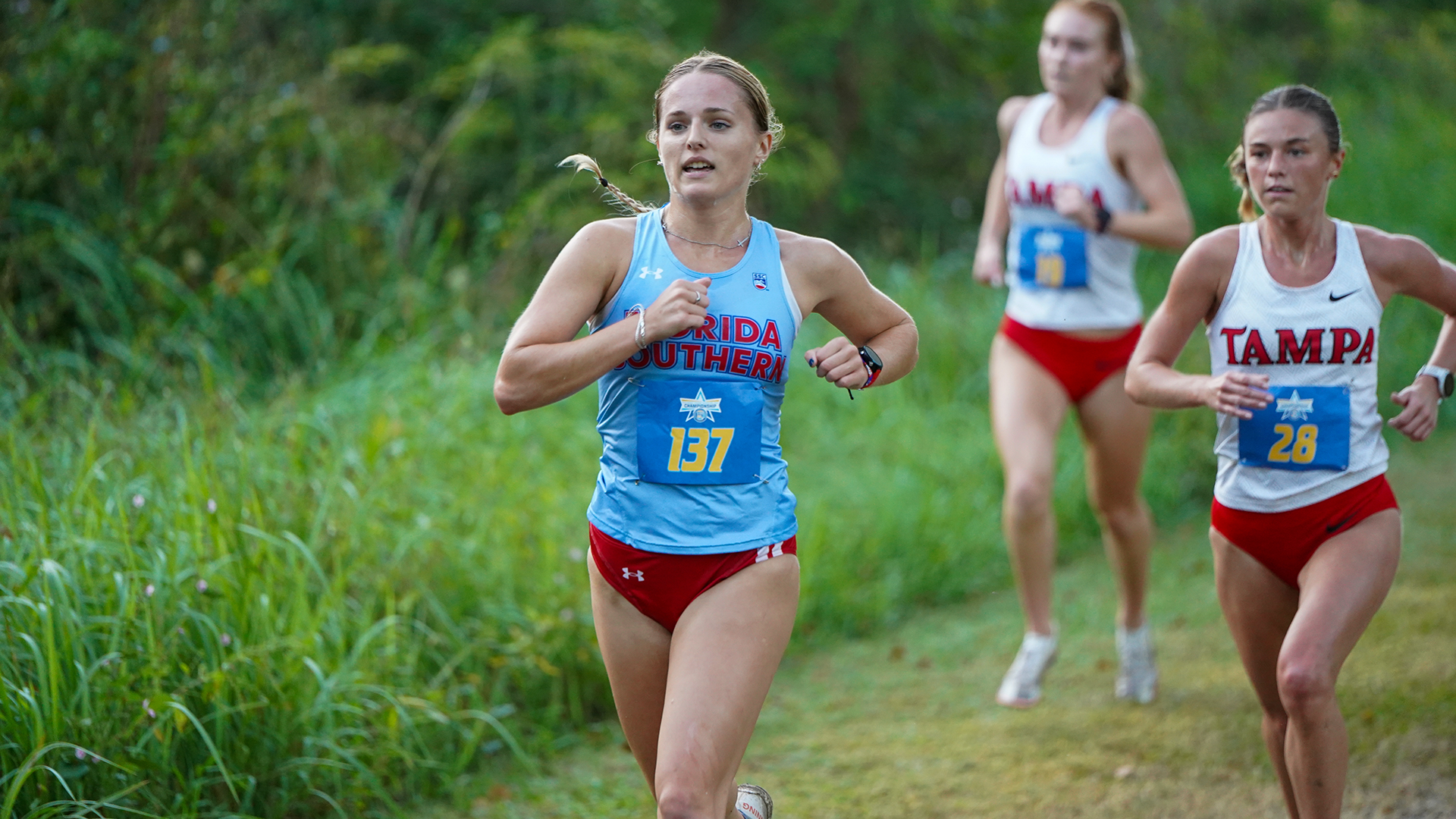 Grace Reed competing at the 2025 SSC Championships