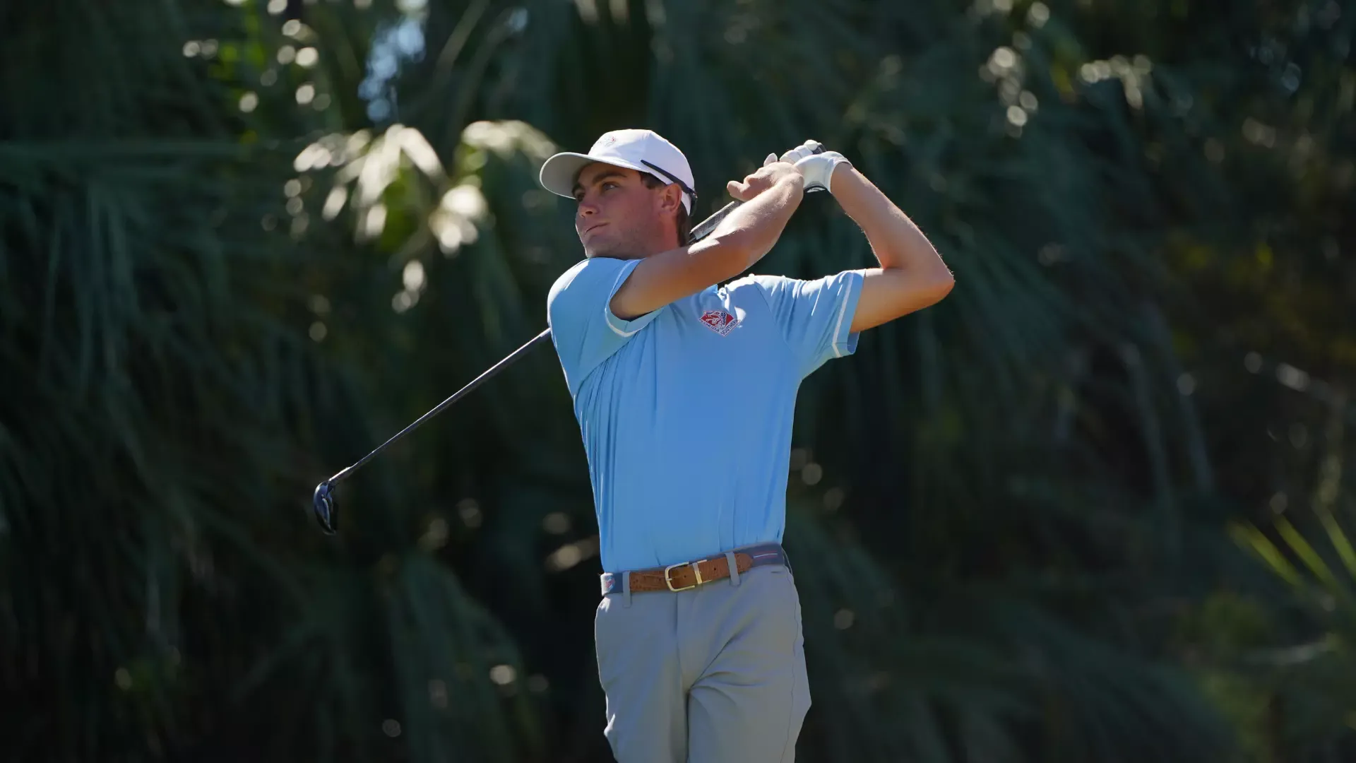 Colton Swartz tee shot