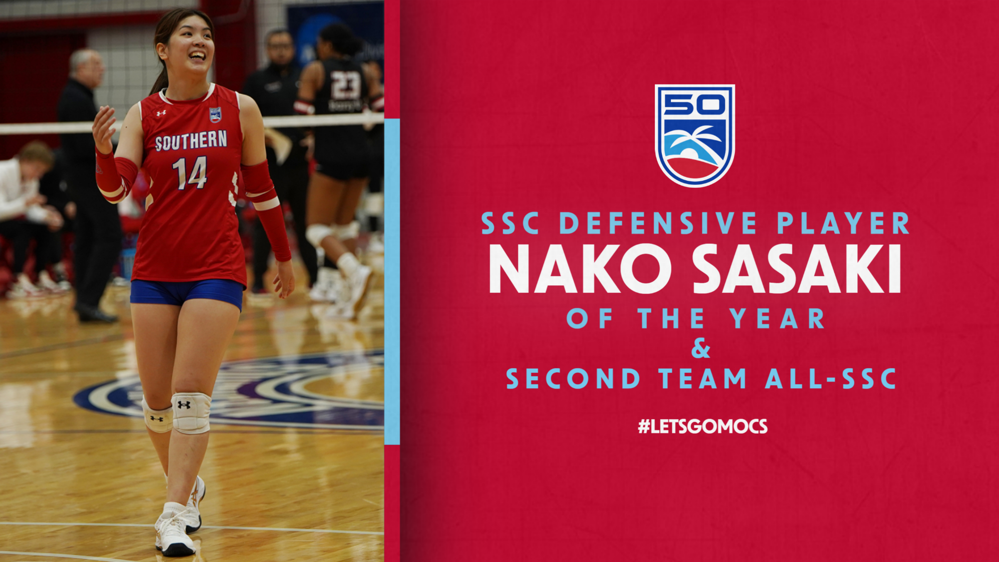 Sunshine State Conference Defensive Player of the Year - Nako Sasaki