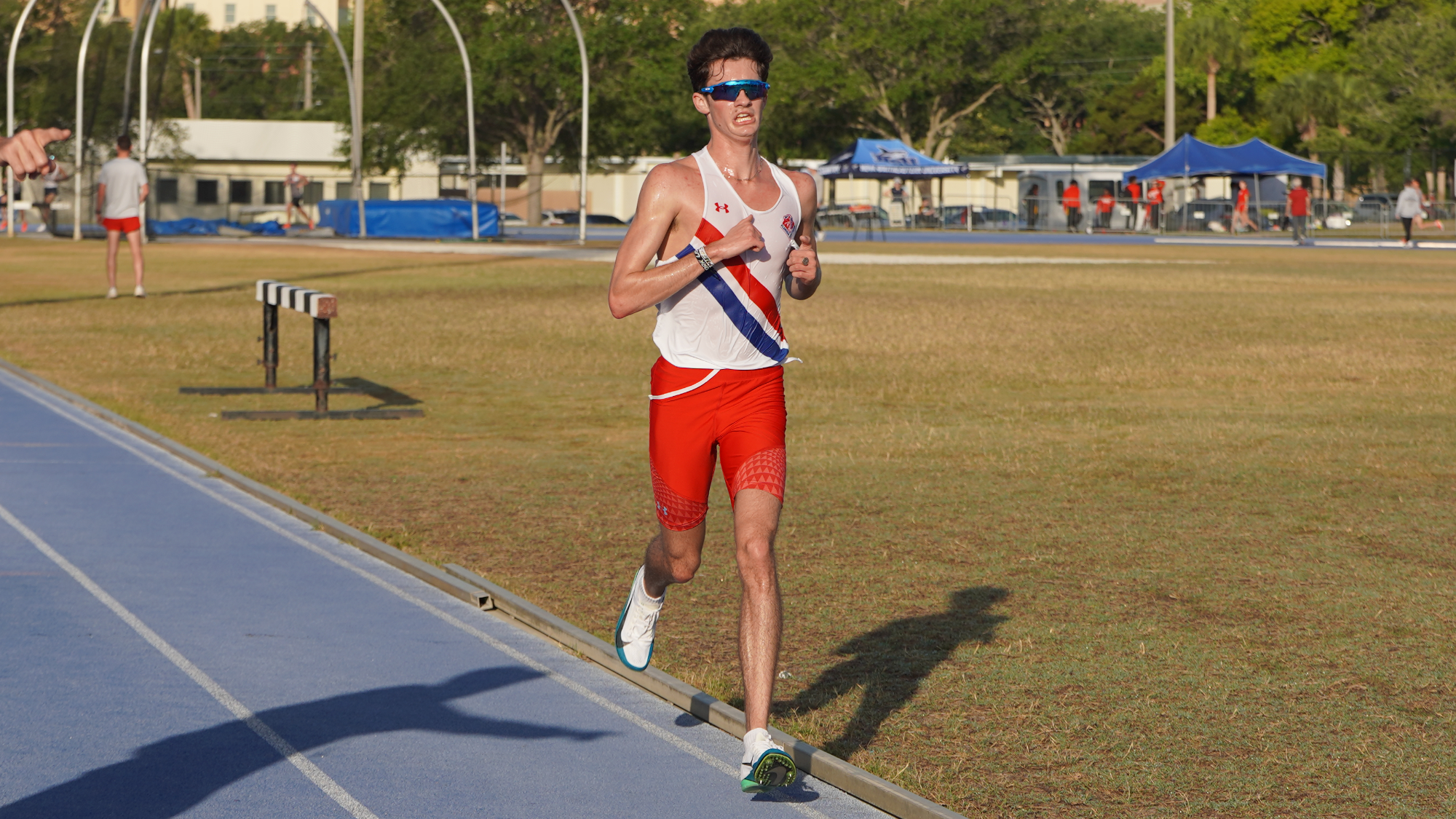 Christian Giller competing in the 10K at the SSC Championships