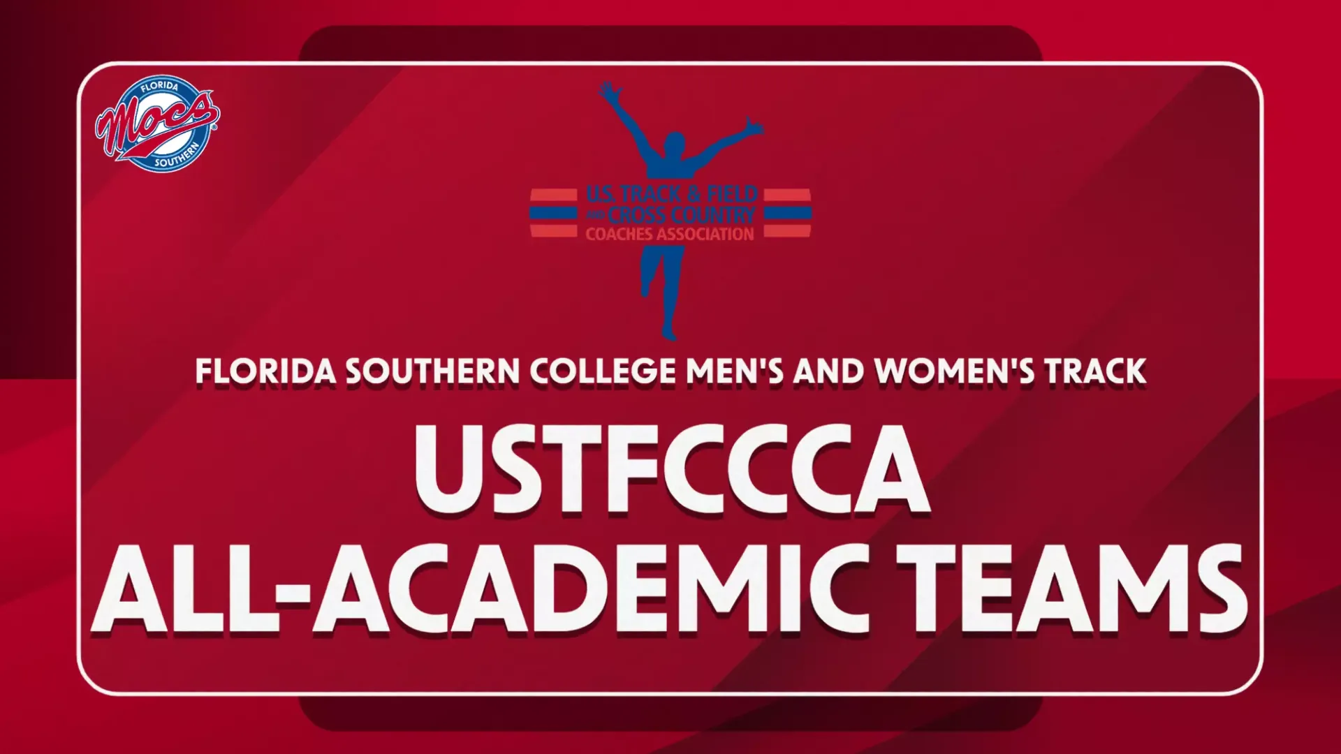 USTFCCCA All-Academic Teams Graphic
