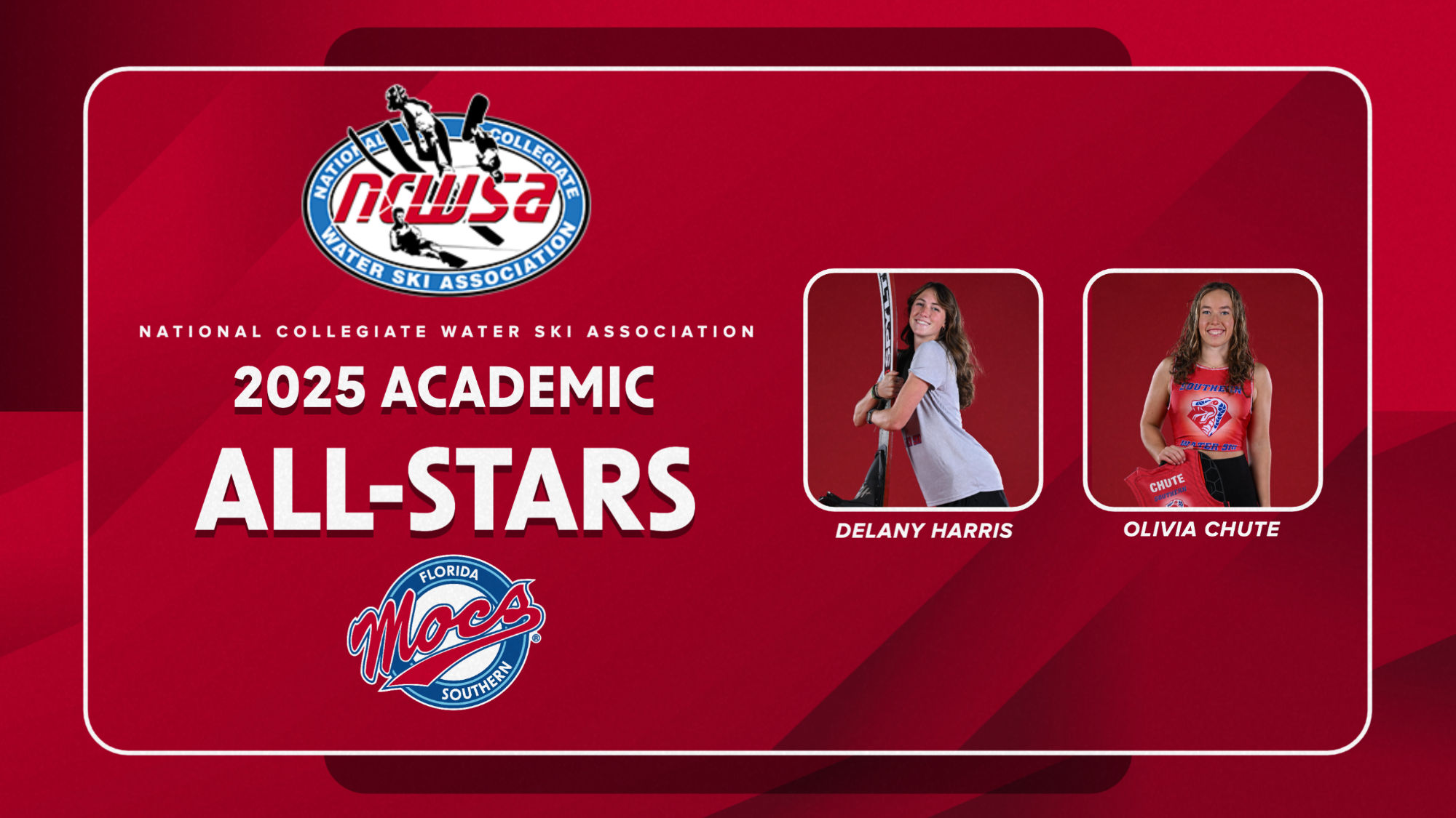 Harris and Chute Earn All-Star Academic for Waterski