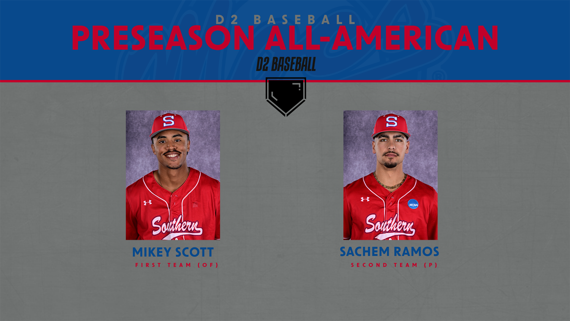 D2 Baseball preseason dual new