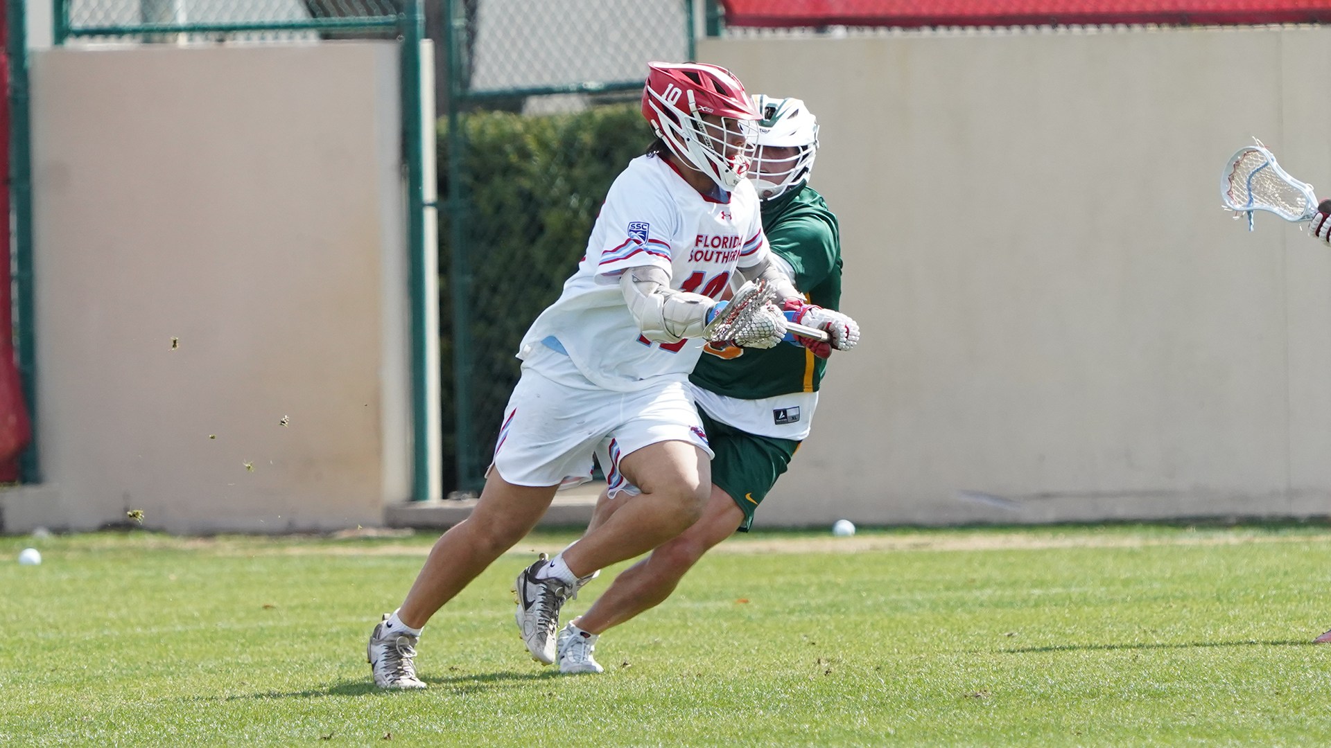 Brady Schnurr carries the ball versus Saint Leo