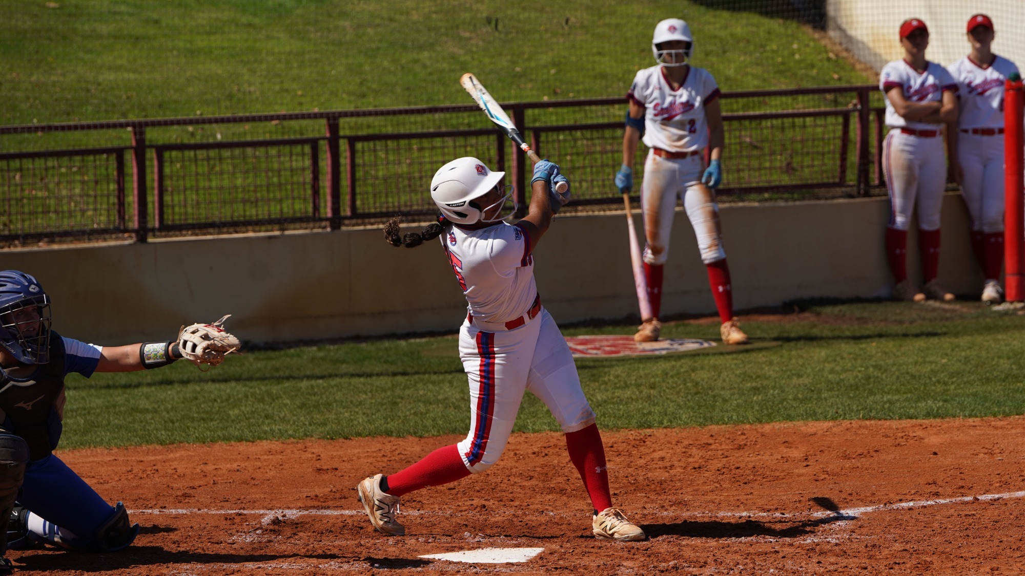 Gabby Young Hitting Against Rollins College