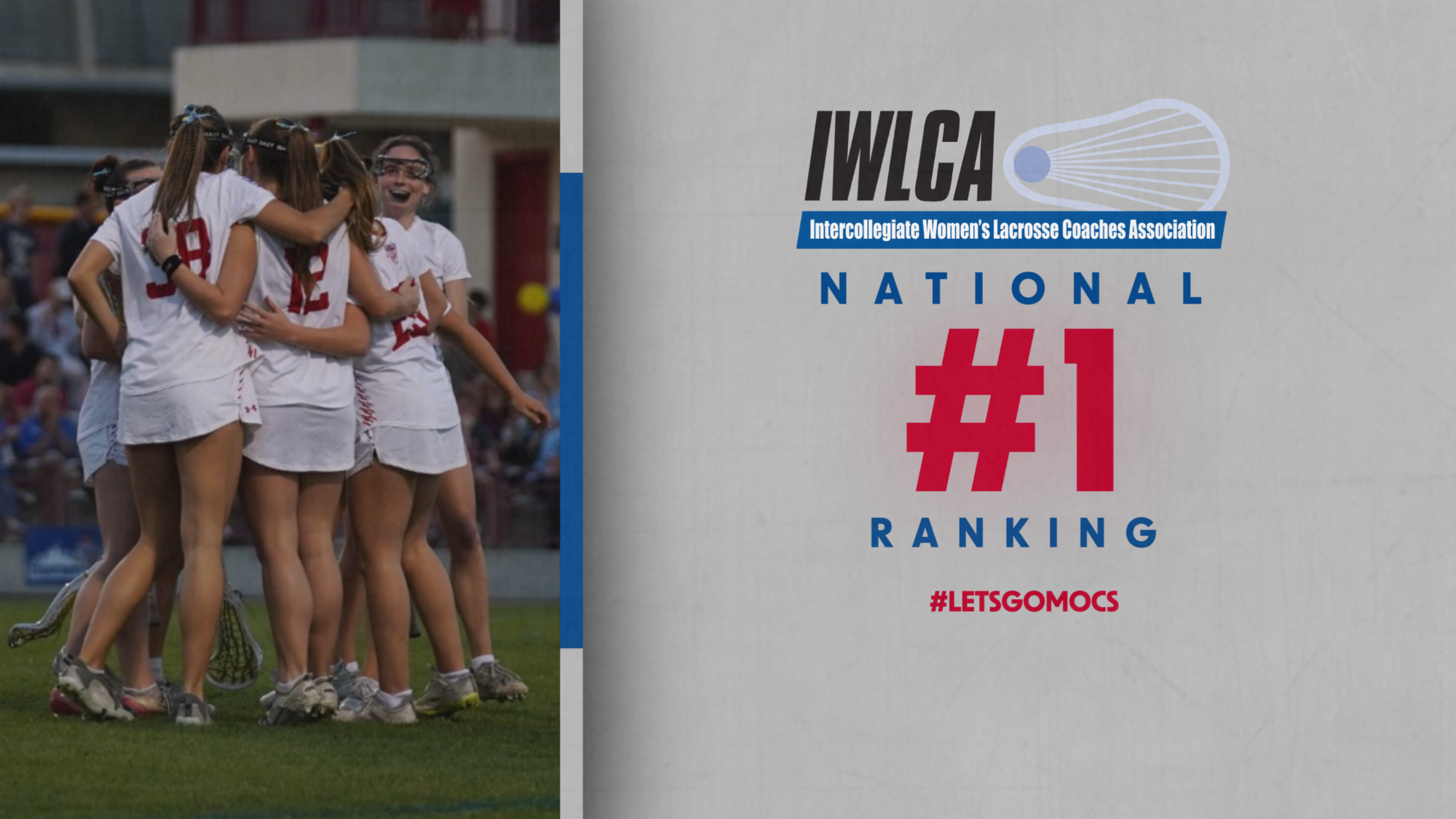 Women's Lacrosse #1 in IWLCA 