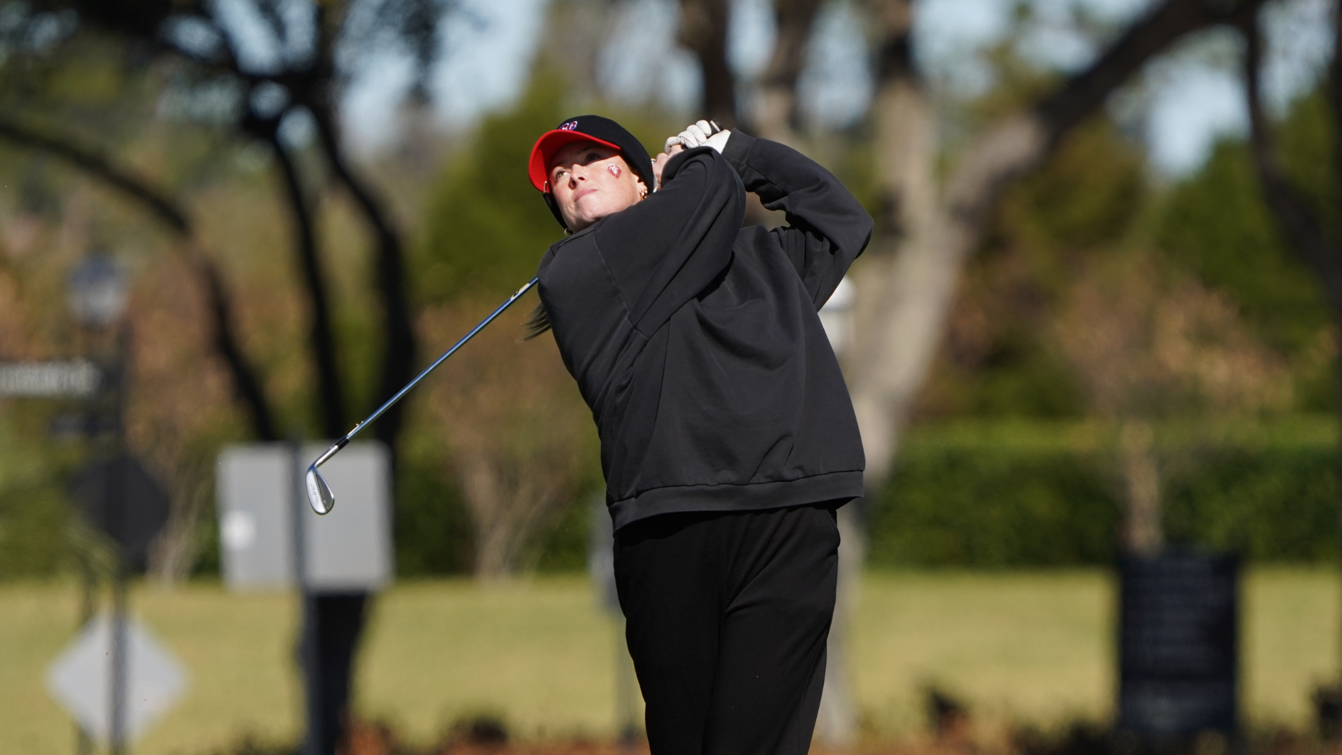Taylor Zachary tee shot at Lady Moc Classic 2026