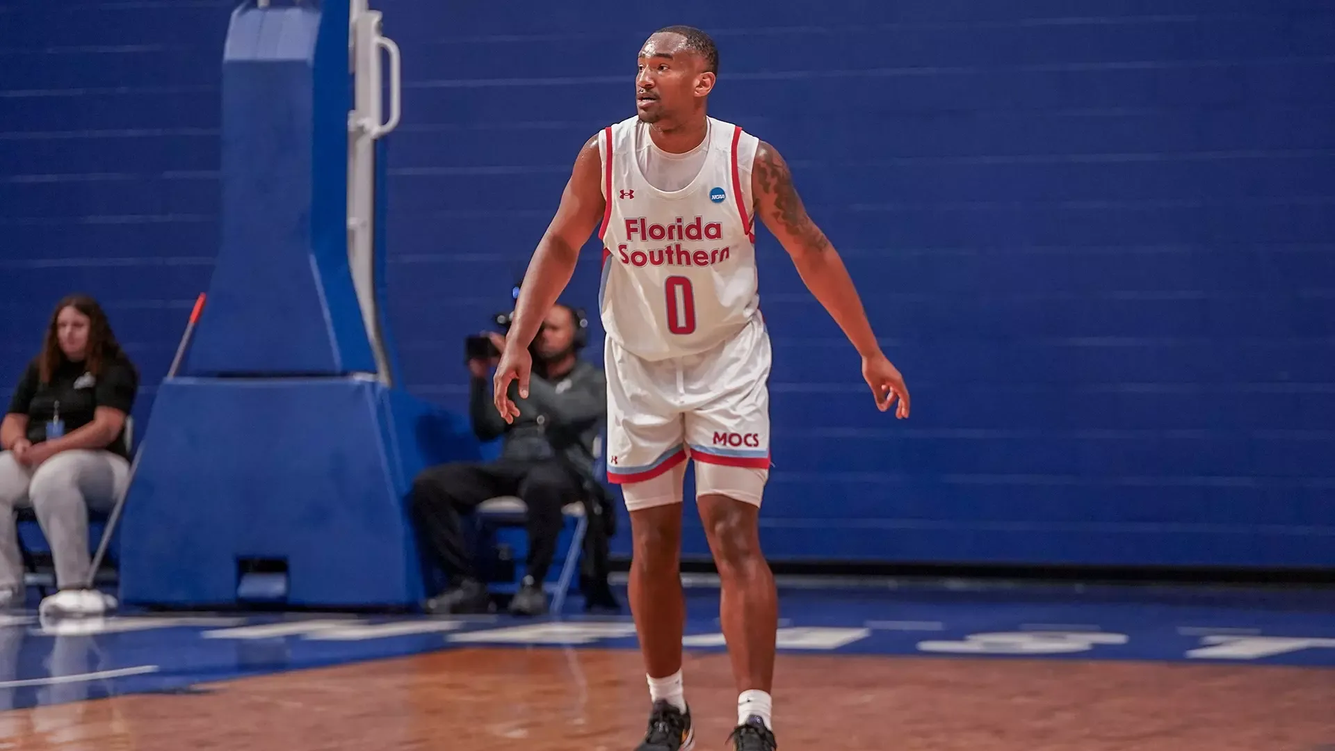 Amare Miller on defense vs Montevallo Regional