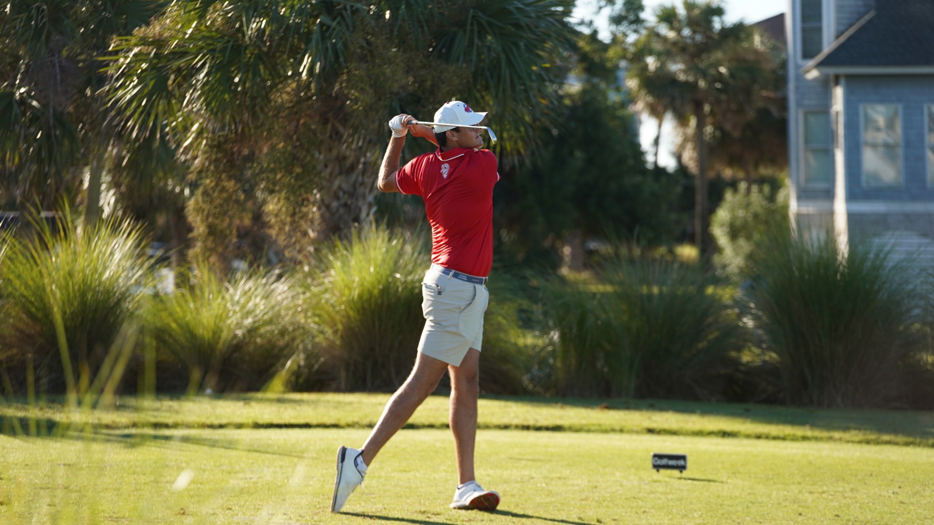 Tyler Mistretta tee shot