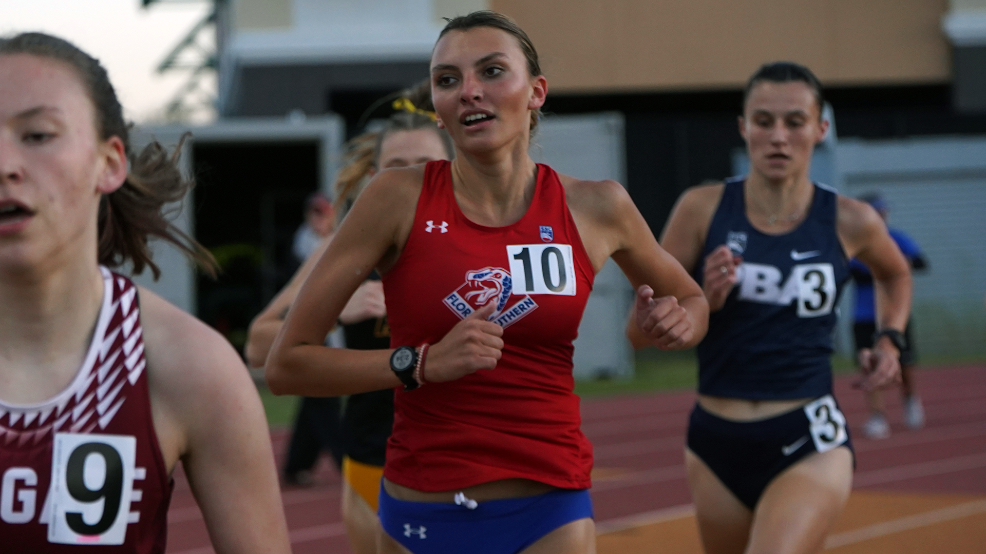 Nika Gividen competing at the Black & Gold Challenge in Orlando, Fla.