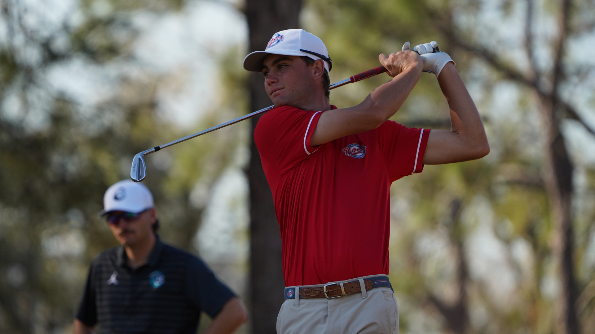 Colton Swartz tee shot