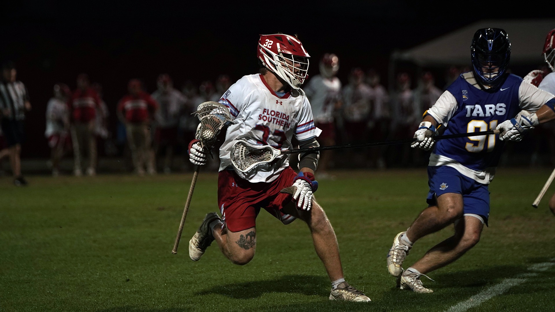 Elijah Terry carries the ball versus No. 19 Rollins
