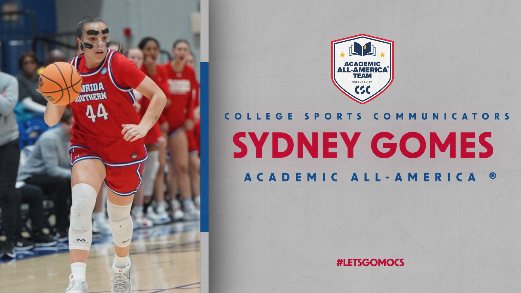 Sydney Gomes CSC Academic All-America