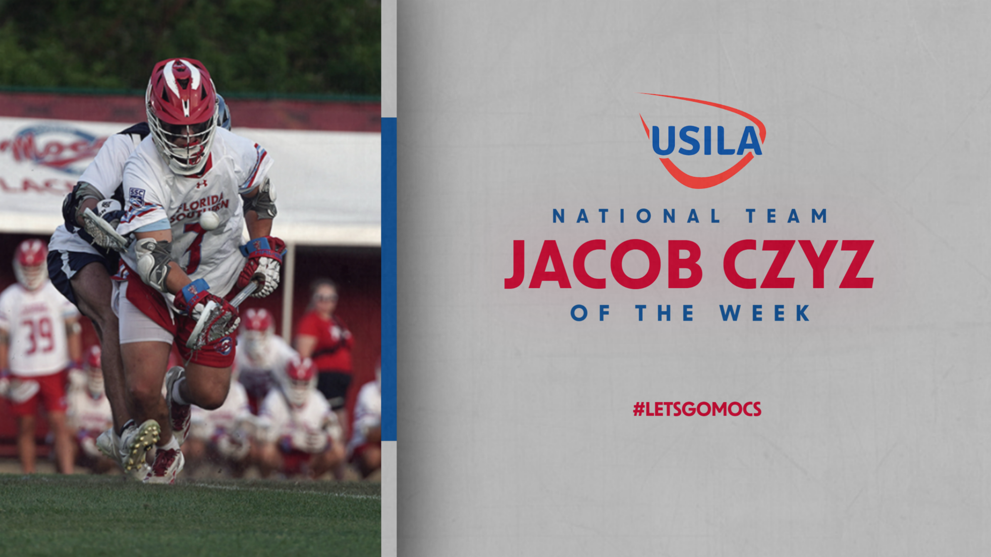 Jacob Czyz USILA Team of the Week Graphic
