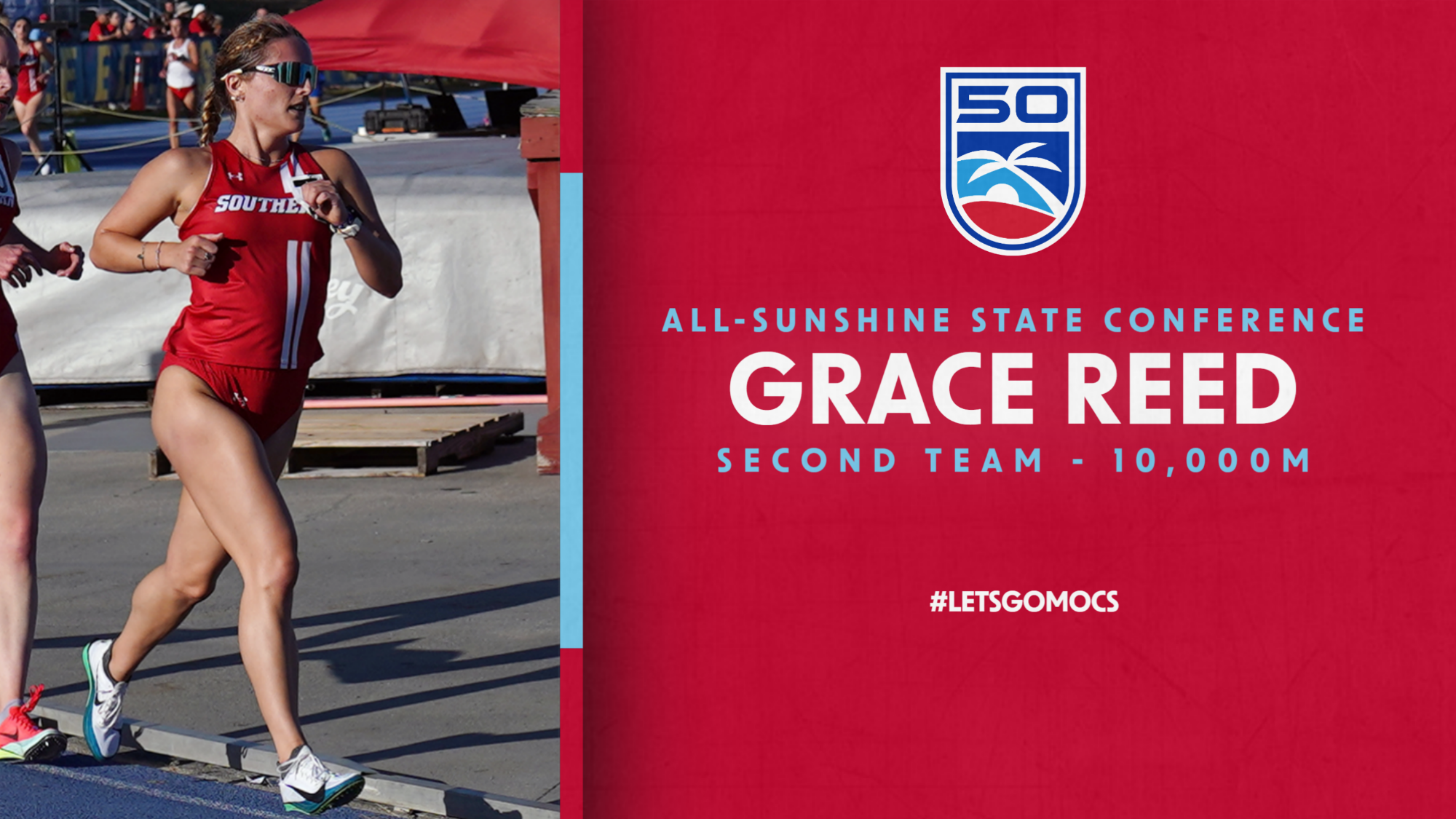 Grace Reed All-SSC Outdoor Track in the 10,000M