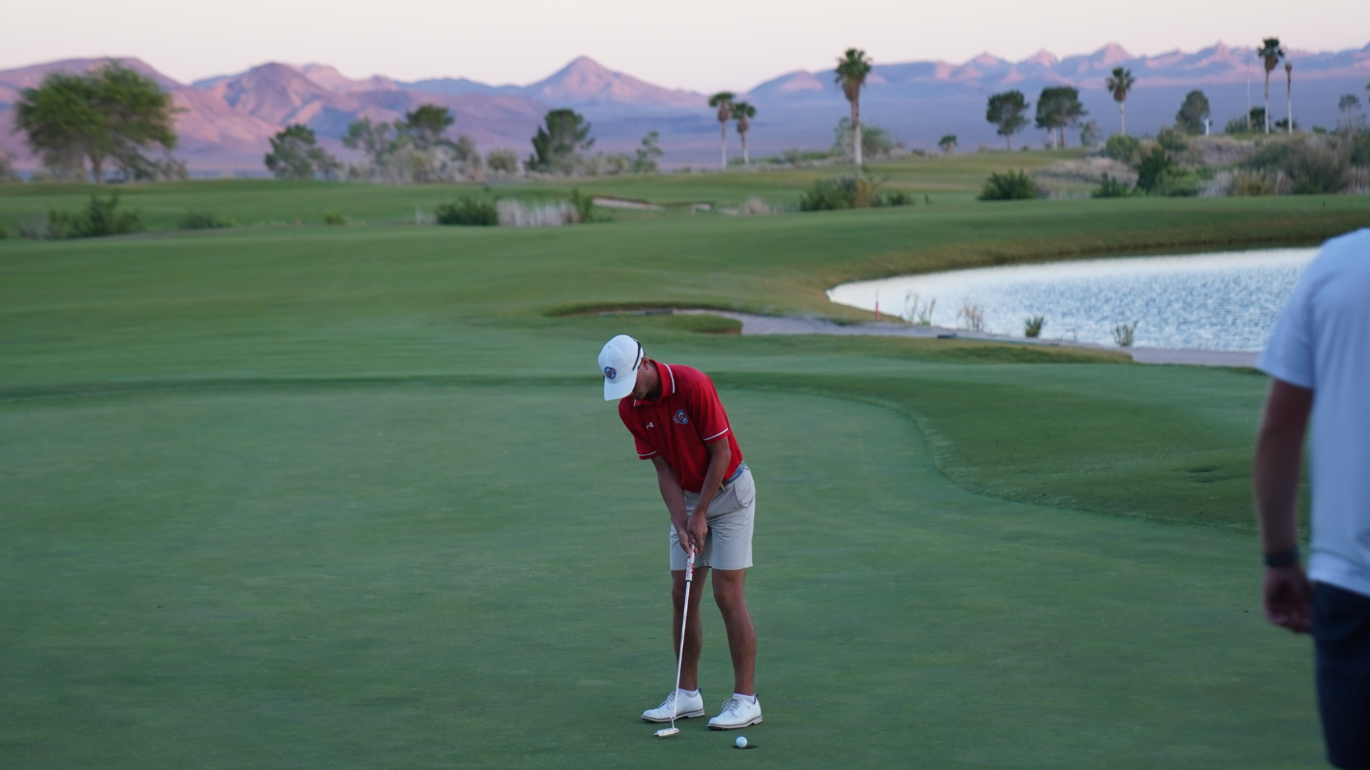 Colton Swartz 2026 Semifinal putt - Hole 18