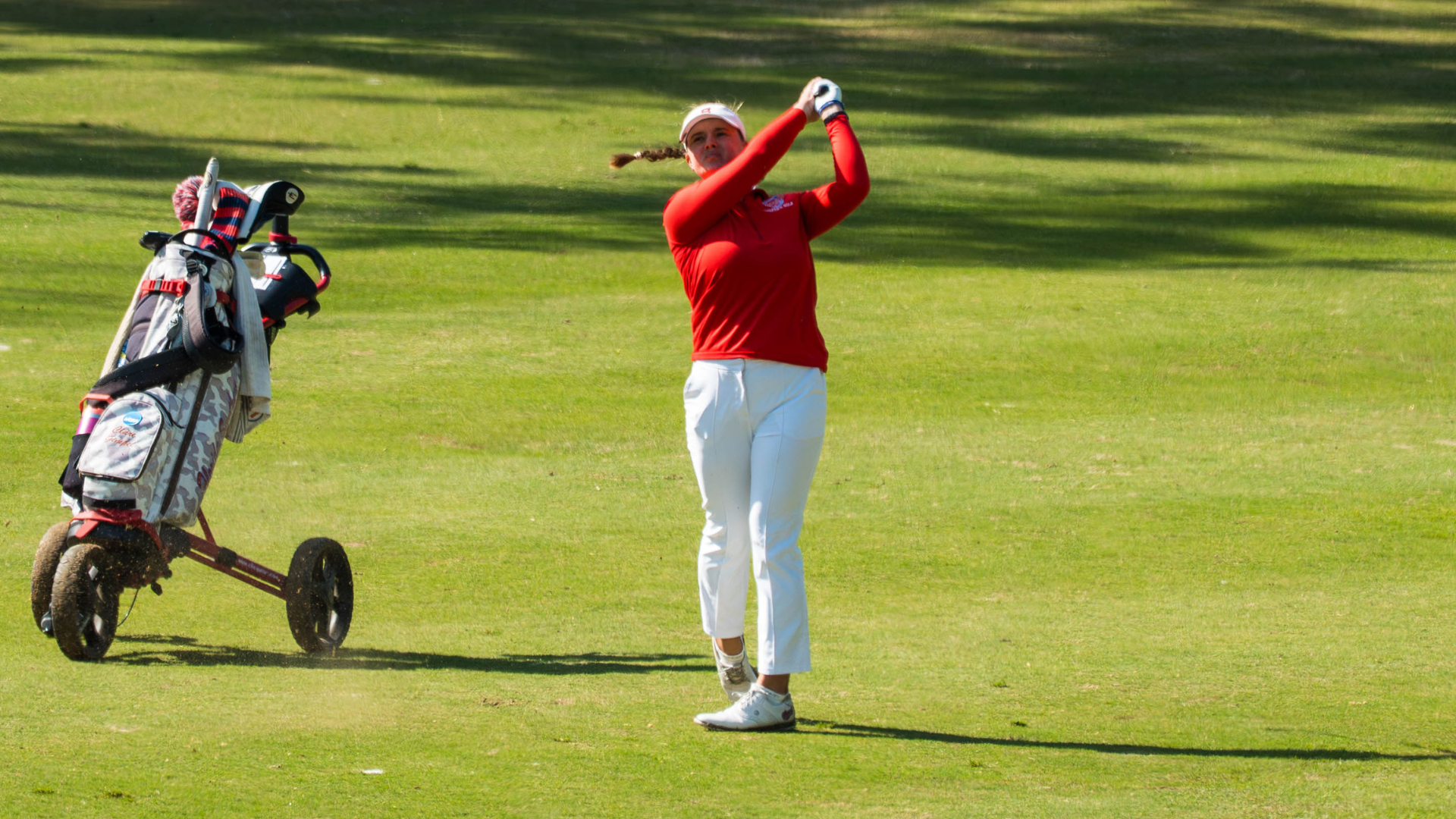 Clare Gimpel fairway shot at NCAA Regional