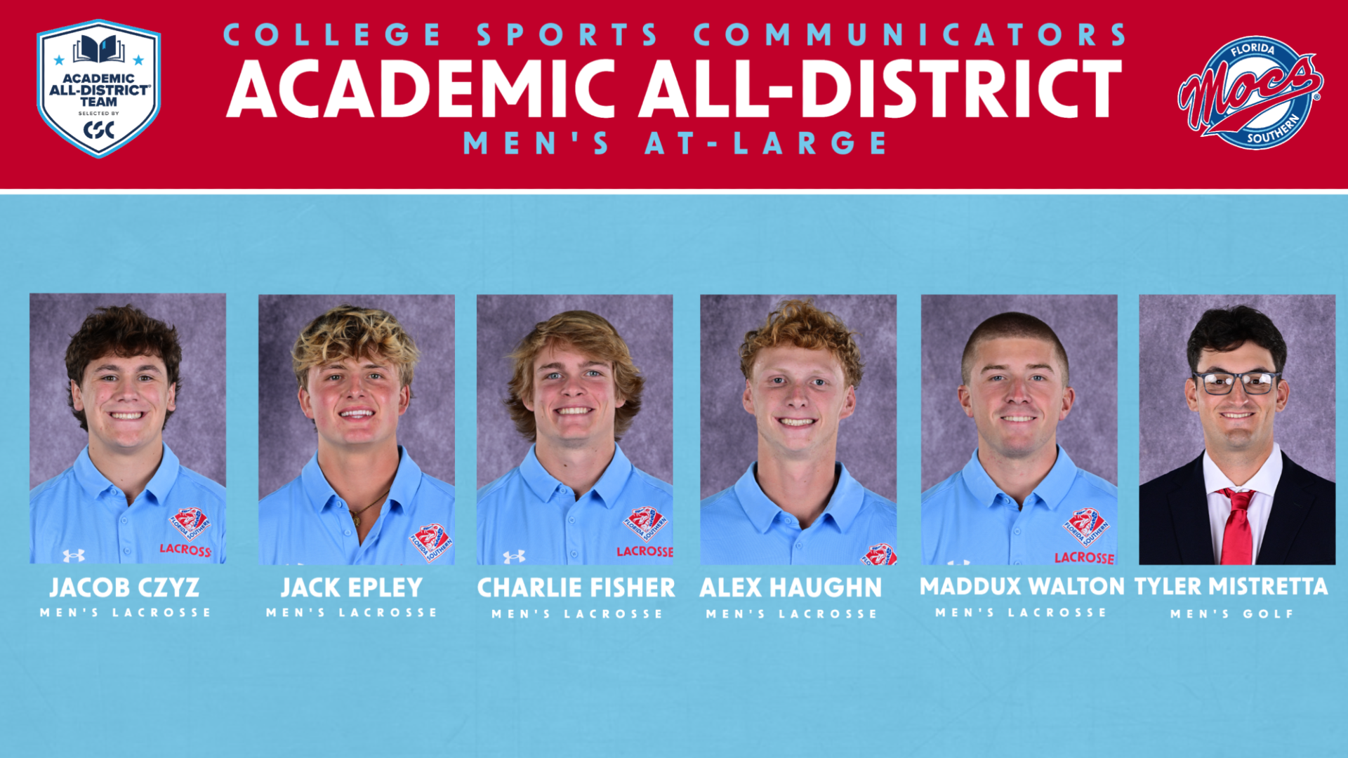 CSC Academic All-District At-Large Men's 2026