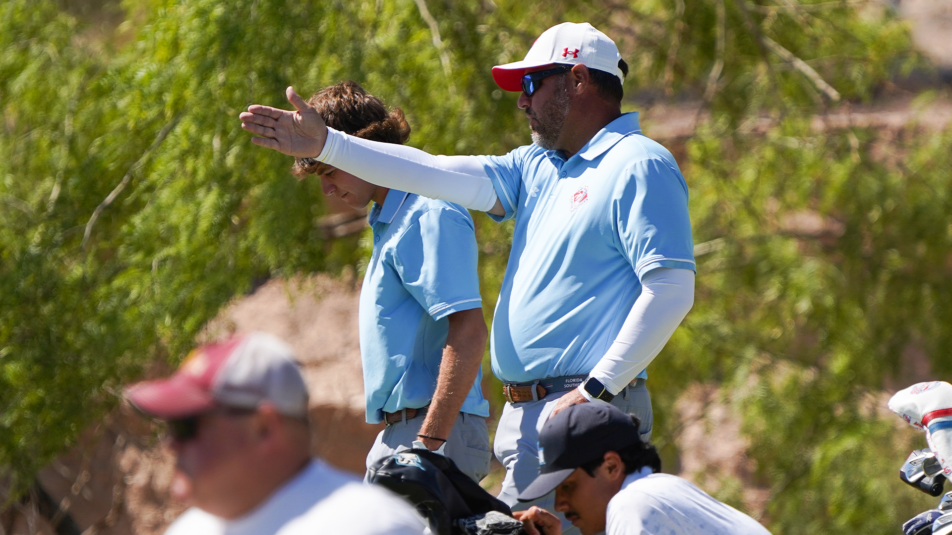 Brian coaching with Anthony Monteleone